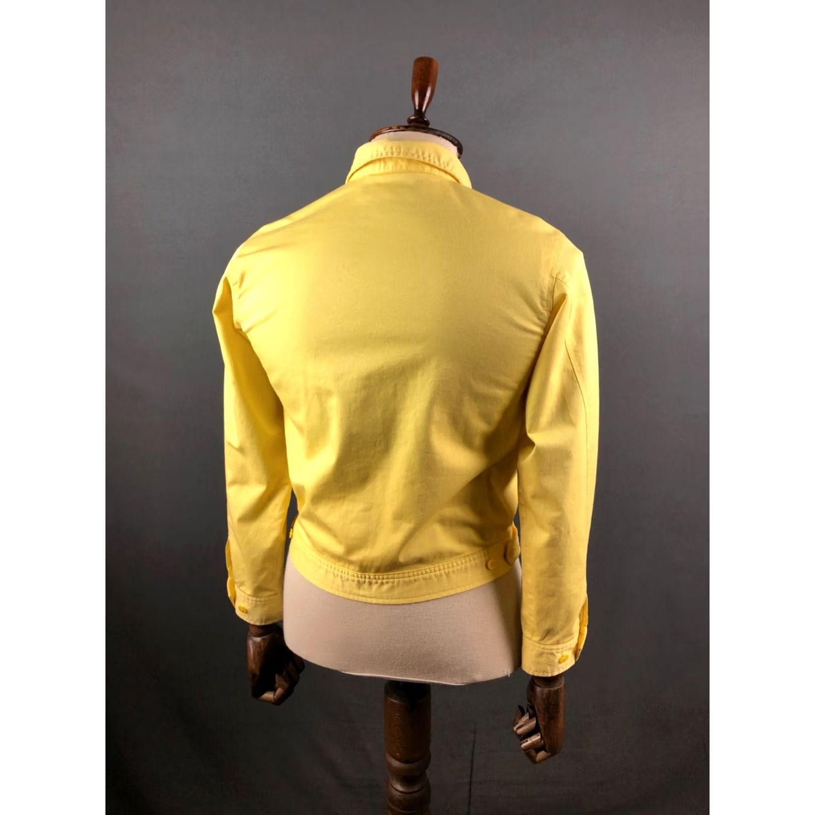 Polo Ralph Lauren Ralph Lauren Sport Jacket Women XS Yellow Full Zip Cotton Size XS / US 0-2 / IT 36-38 - 3 Thumbnail
