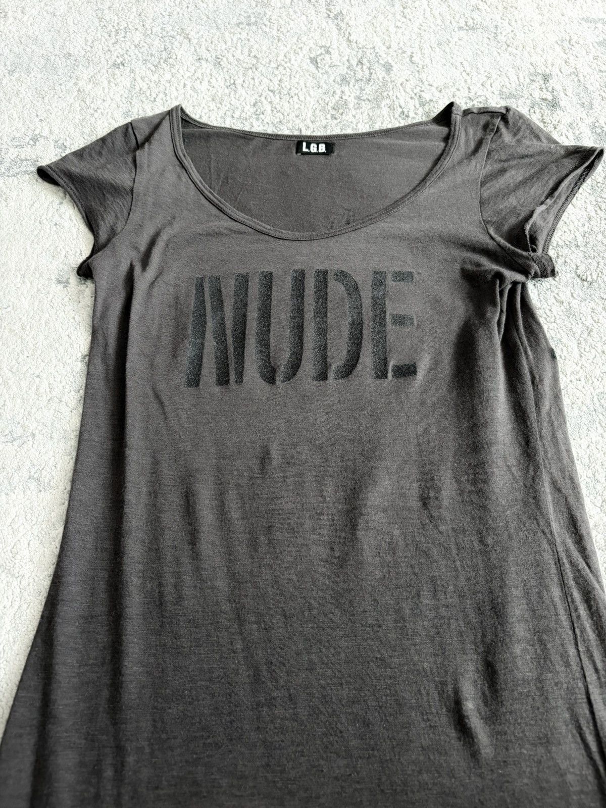 Le Grande Bleu (L.G.B.) Nude Starfish T Shirt Size XS / US 0-2 / IT 36-38 - 2 Thumbnail