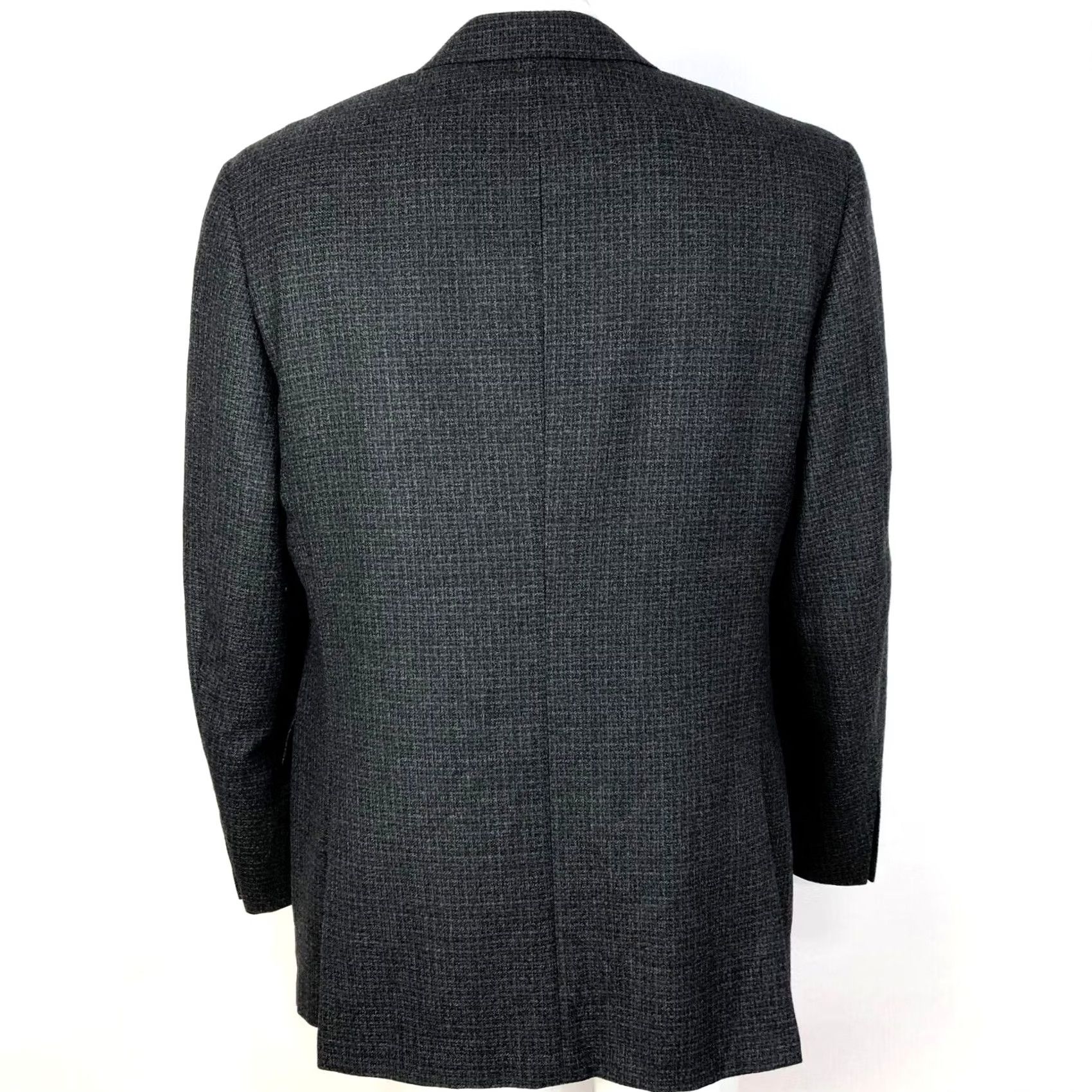 Canali Canali 52 100% Wool Three Button Sport Suit Coat Jacket Gray MINT AL 13320 Size 52R - 5 Thumbnail