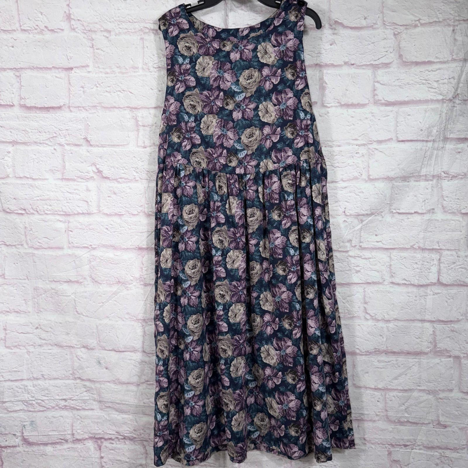 Other Vintage Laura Ashley Mother & Child Floral Dress Size 9/10 Size L / US 10 / IT 46 - 1 Thumbnail