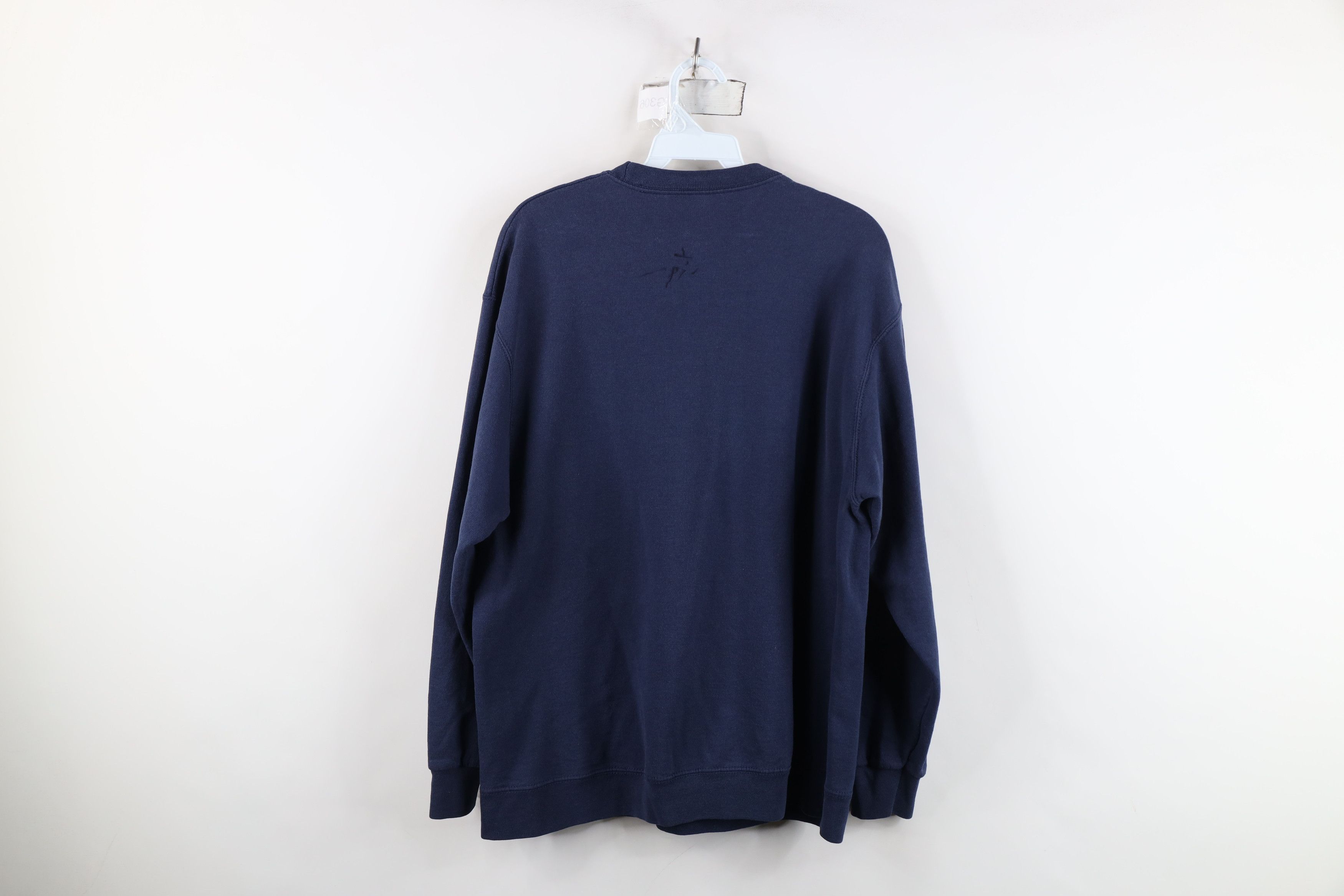 Vintage Y2K Spell University of Michigan Crewneck Sweatshirt Blue Size US L / EU 52-54 / 3 - 10 Thumbnail
