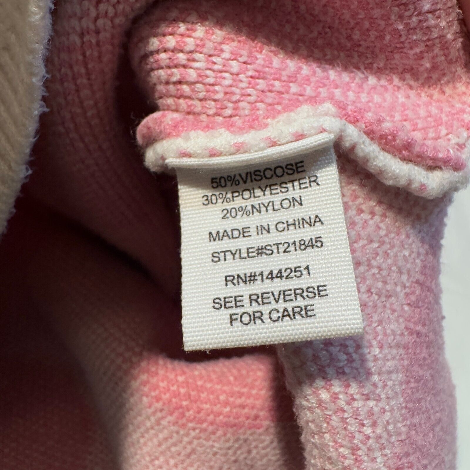 Other Moon & Madison Pink & Cream Smiley Face Sweater - XS Altar’D Size XS / US 0-2 / IT 36-38 - 6 Thumbnail