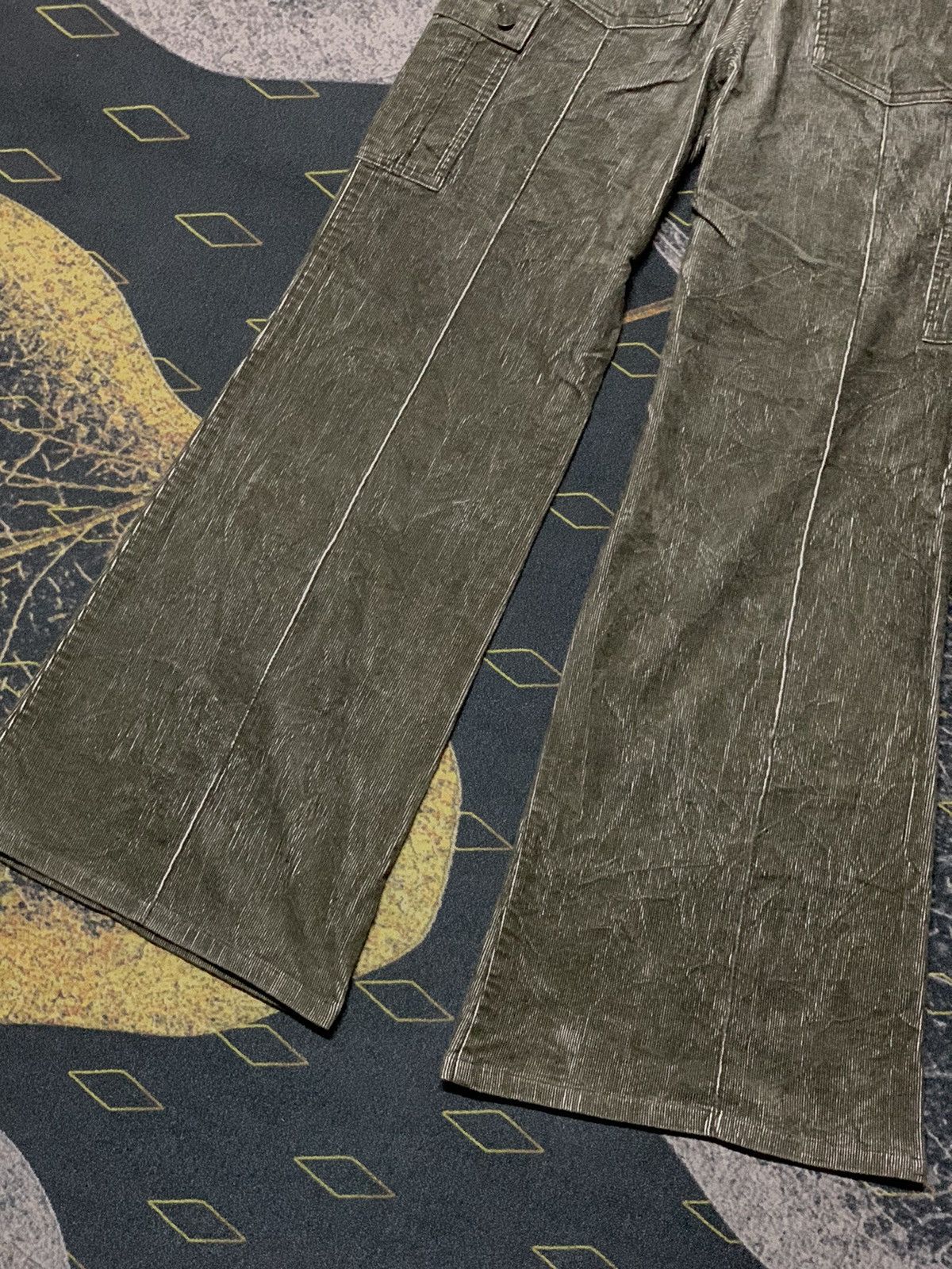 パンツ CECIL McBEE rope belt linen bell-bottom パンツ CECIL McBEE rope belt linen bell-bottom Designer × Japanese