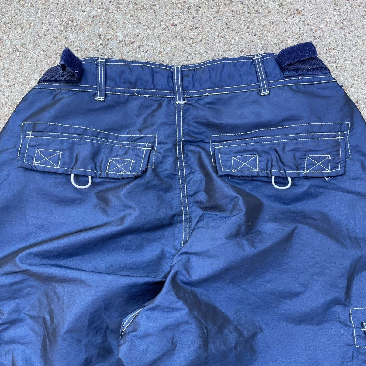 Southpole Vintage Southpole Function Cargo Baggy Rave Pants Blue Mens Size US 36 / EU 52 - 8 Thumbnail