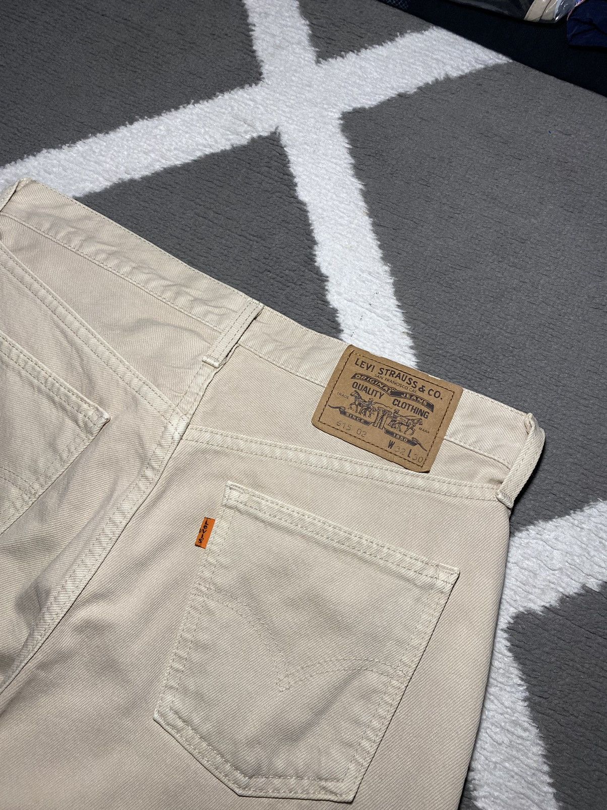 Levi's × Levi's Vintage Clothing × Vintage Vintage 90’s Levi’s Orange Tab men’s denim jeans 615 Sand Size US 32 / EU 48 - 5 Thumbnail