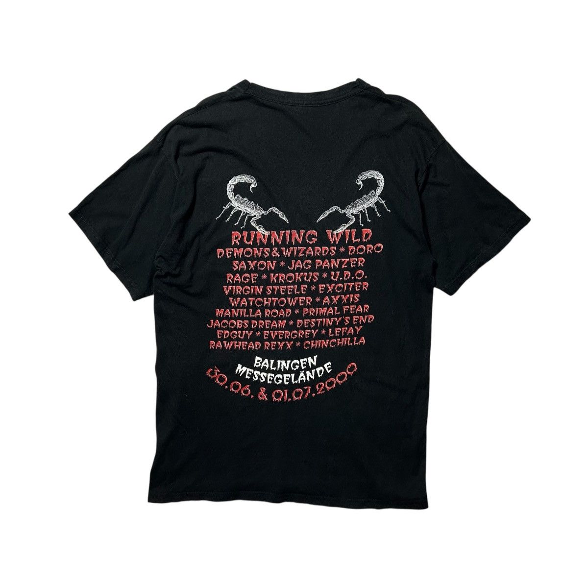 Vintage Vintage 2000s Bang Your Head Music Festival Graphic T-Shirt Size US L / EU 52-54 / 3 - 2 Thumbnail