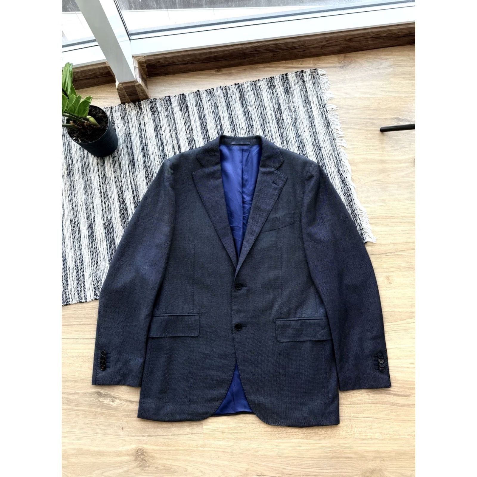 Suitsupply SUITSUPPLY MEN’S LA SPALLA HUDSON BLAZER SIZE 50 WOOL 2-BUTTON E.THOMAS x Size 50R - 2 Thumbnail