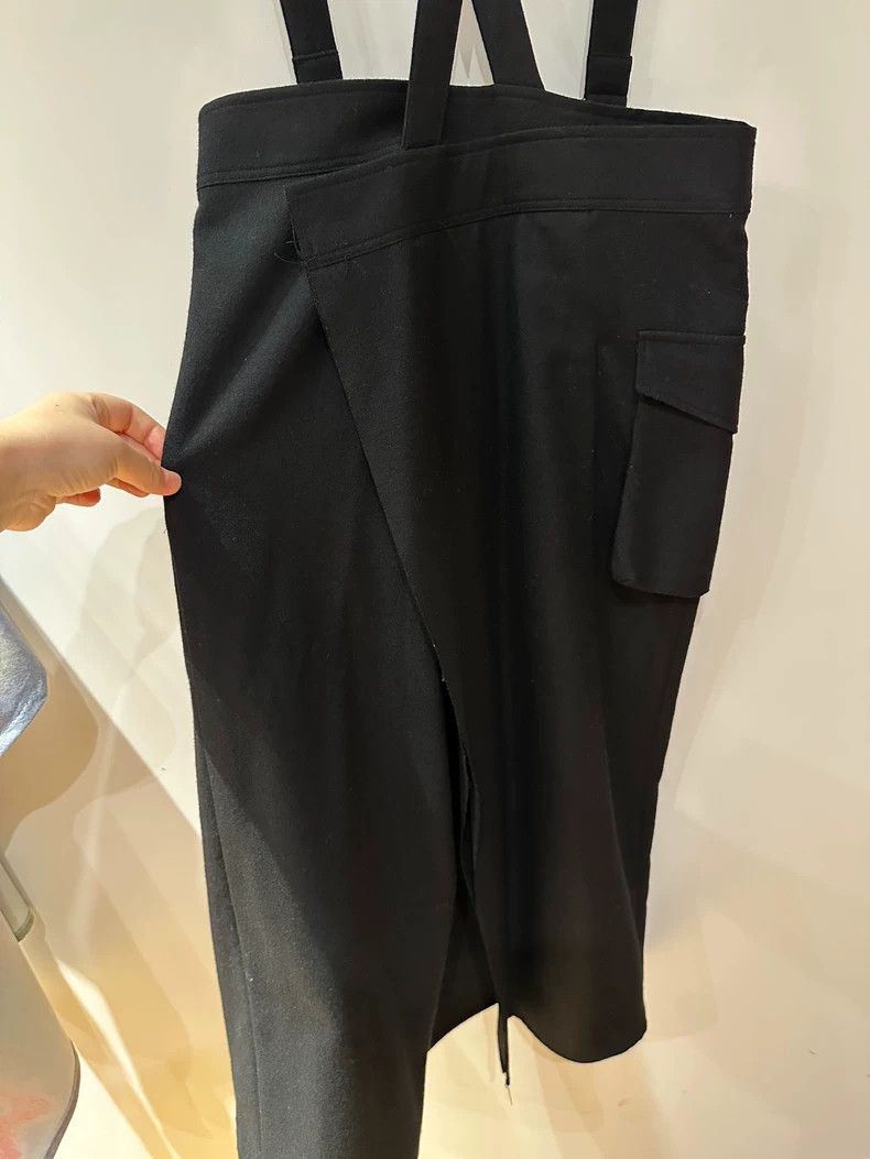 Yohji Yamamoto Yohji Yamamoto size 1 Wool suspenders pants 2506-Nextarrow Size US 28 / EU 44 - 5 Thumbnail