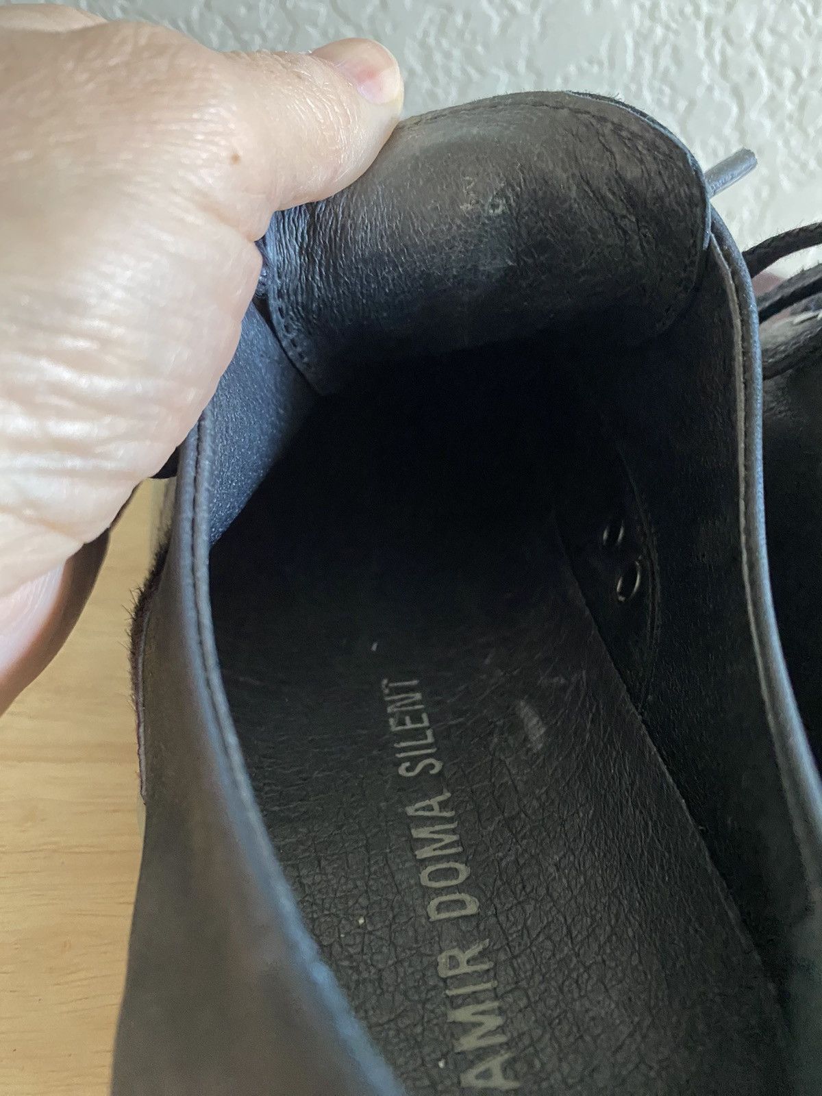 Silent By Damir Doma Silent Damir Doma Ferina Leather Pony Hair Low Top Sneaker Size US 6 / IT 36 - 4 Thumbnail