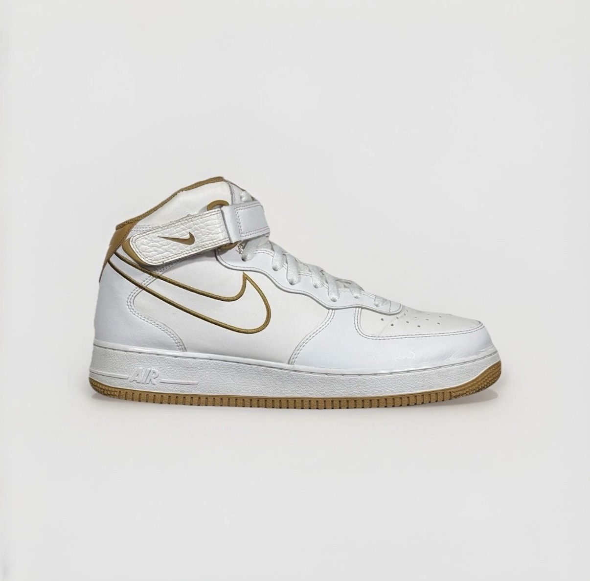 Nike Nike Air Force 1 Mid ‘07 “white Bronze” 2018 Size 11.5 Size US 11.5 / EU 44-45 - 1 Thumbnail