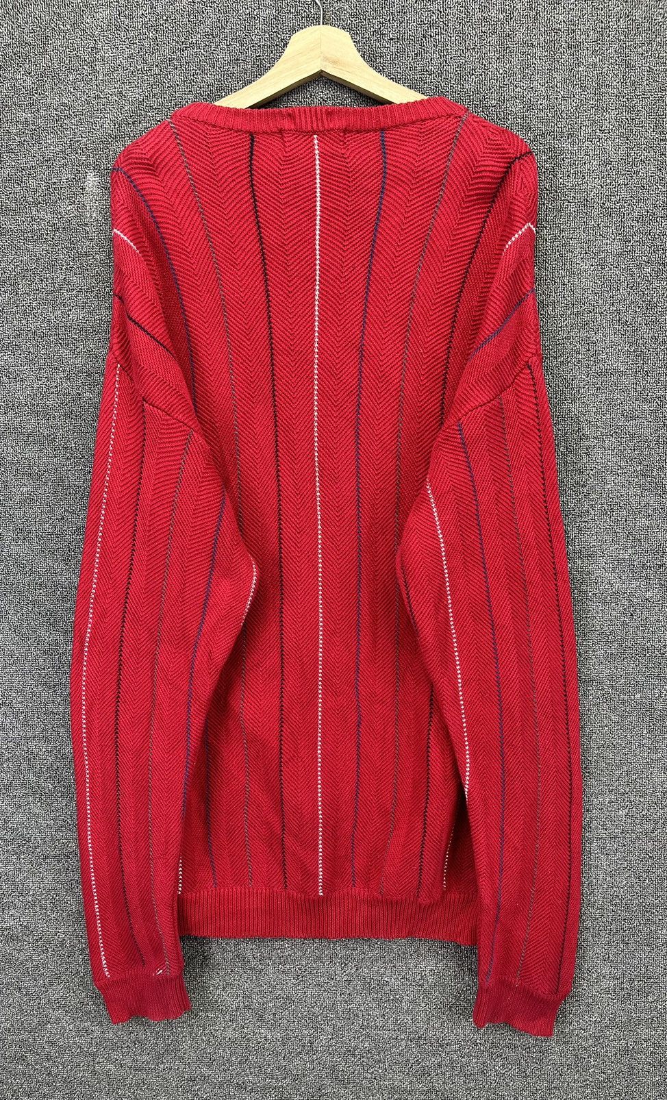 Chaps Ralph Lauren Vintage Chaps Ralph Lauren Hand Framed Knit Sweater Size US L / EU 52-54 / 3 - 8 Thumbnail