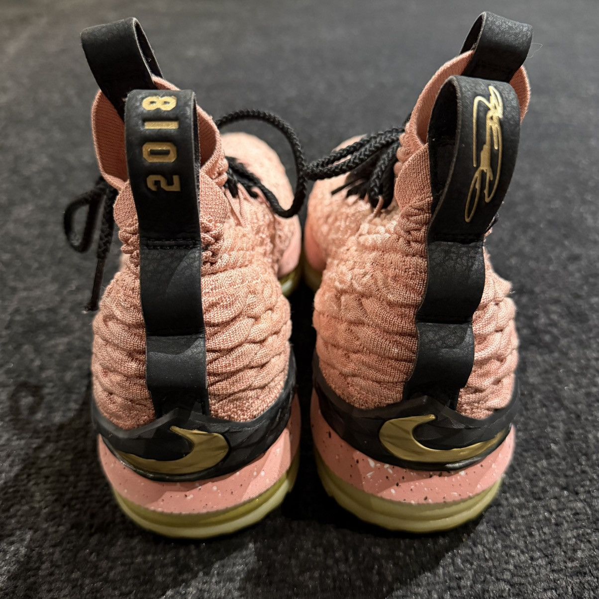 Nike Nike LeBron 15 Hollywood rust, pink All-Star size 7Y/W 8.5 Size US 7 / EU 40 - 4 Thumbnail