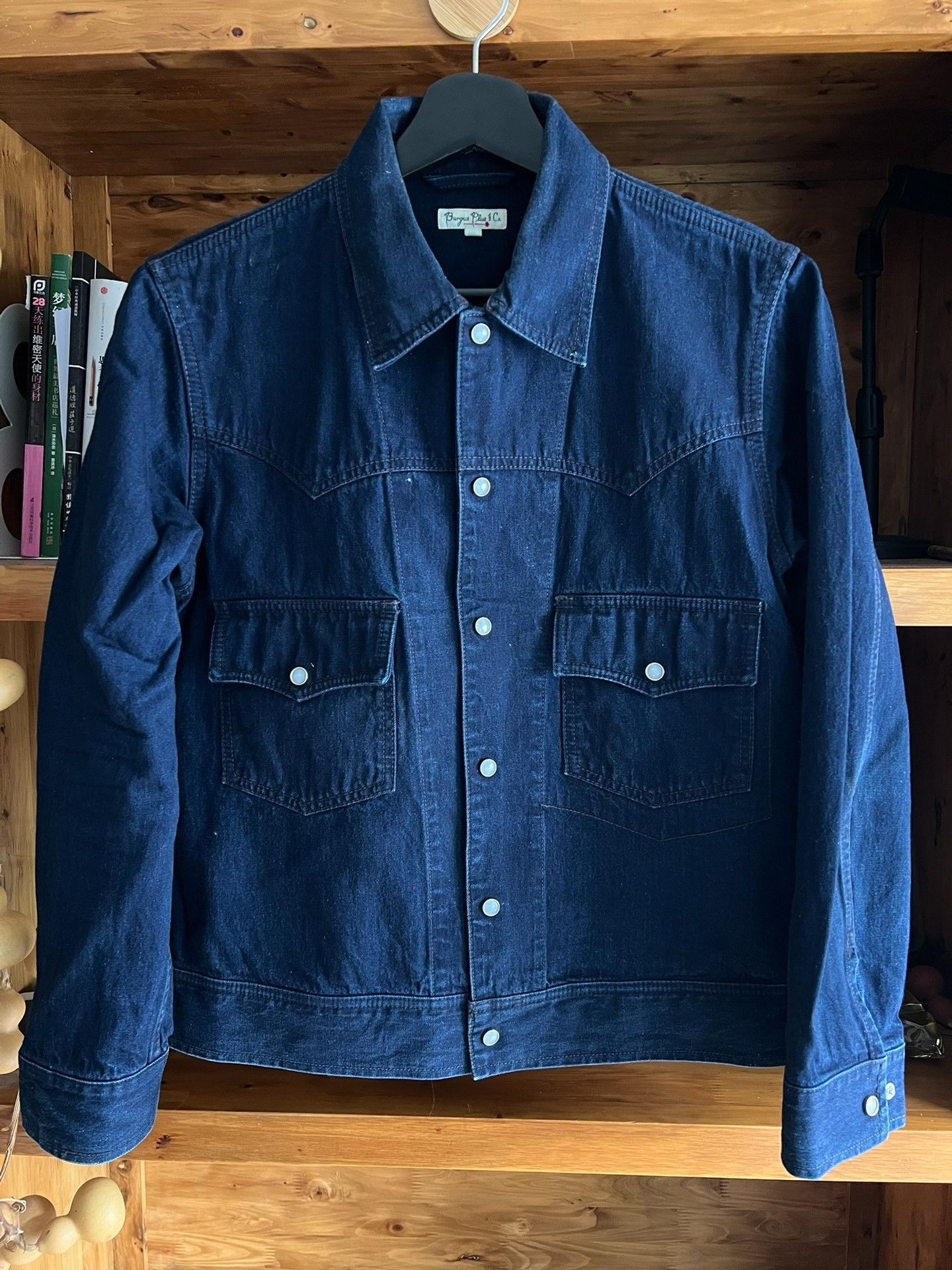 Burgus Plus Burgus Plus Japanese Indigo Work Jacket Size US S / EU 44-46 / 1 - 1 Thumbnail