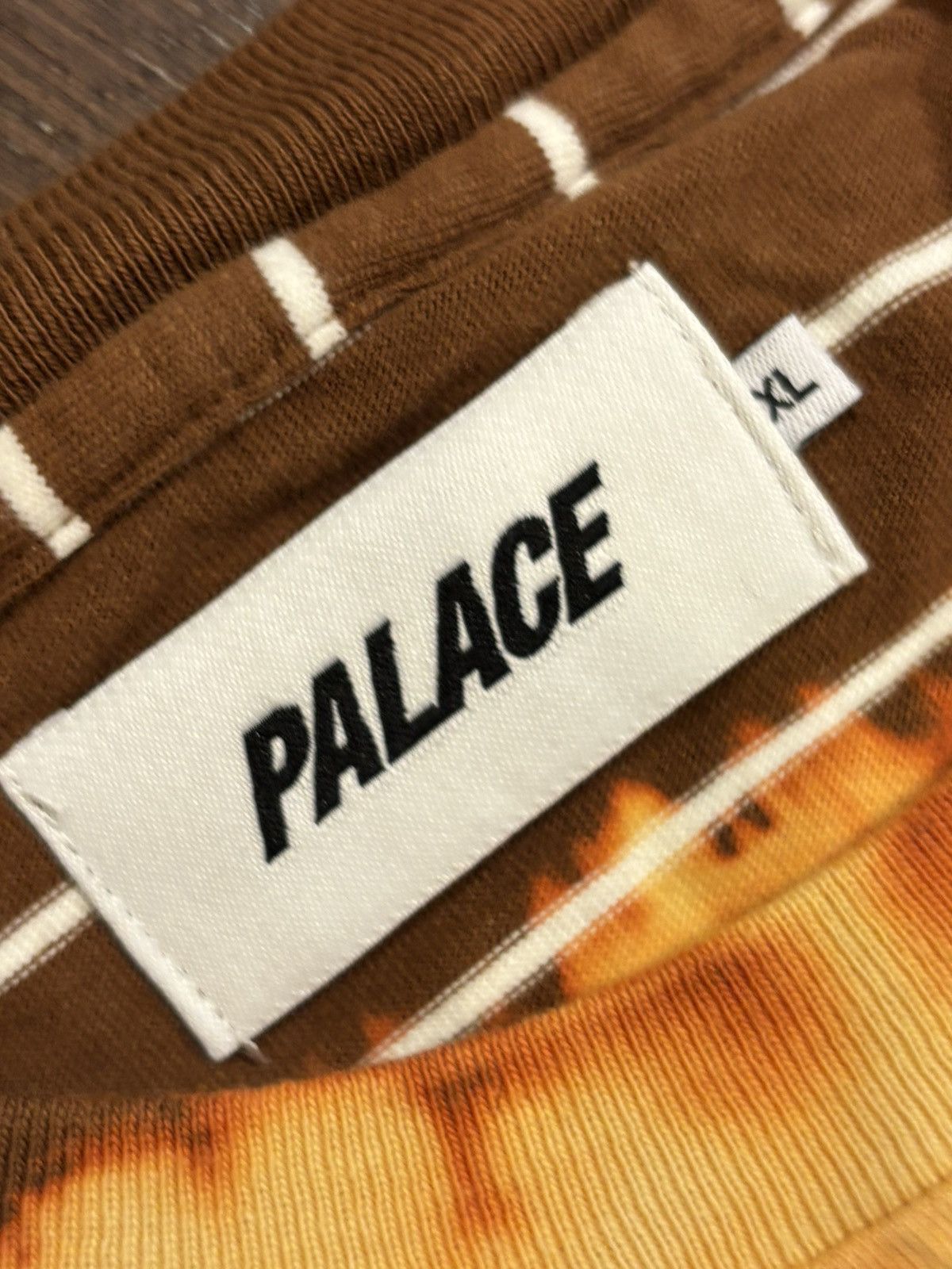 Palace Palace Bleached Stripe Tee Size US XL / EU 56 / 4 - 3 Thumbnail
