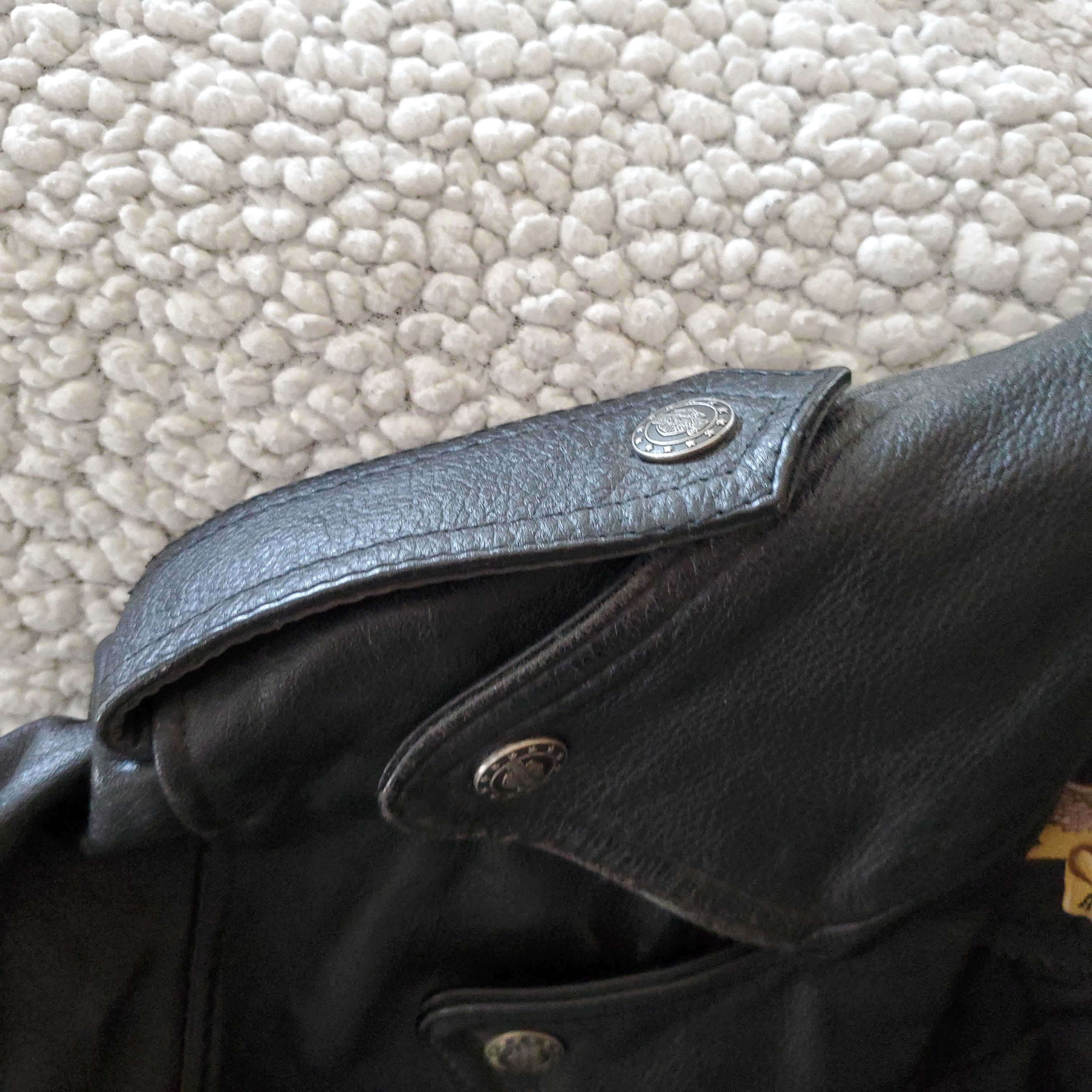Harley Davidson Genuine vintage Harley Davidson leather riding jacket Size US XL / EU 56 / 4 - 7 Thumbnail