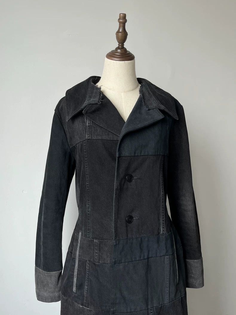 Yohji Yamamoto Yohji Yamamoto Patchwork heavy denim coat 2503-Nextarrow Size M / US 6-8 / IT 42-44 - 7 Thumbnail
