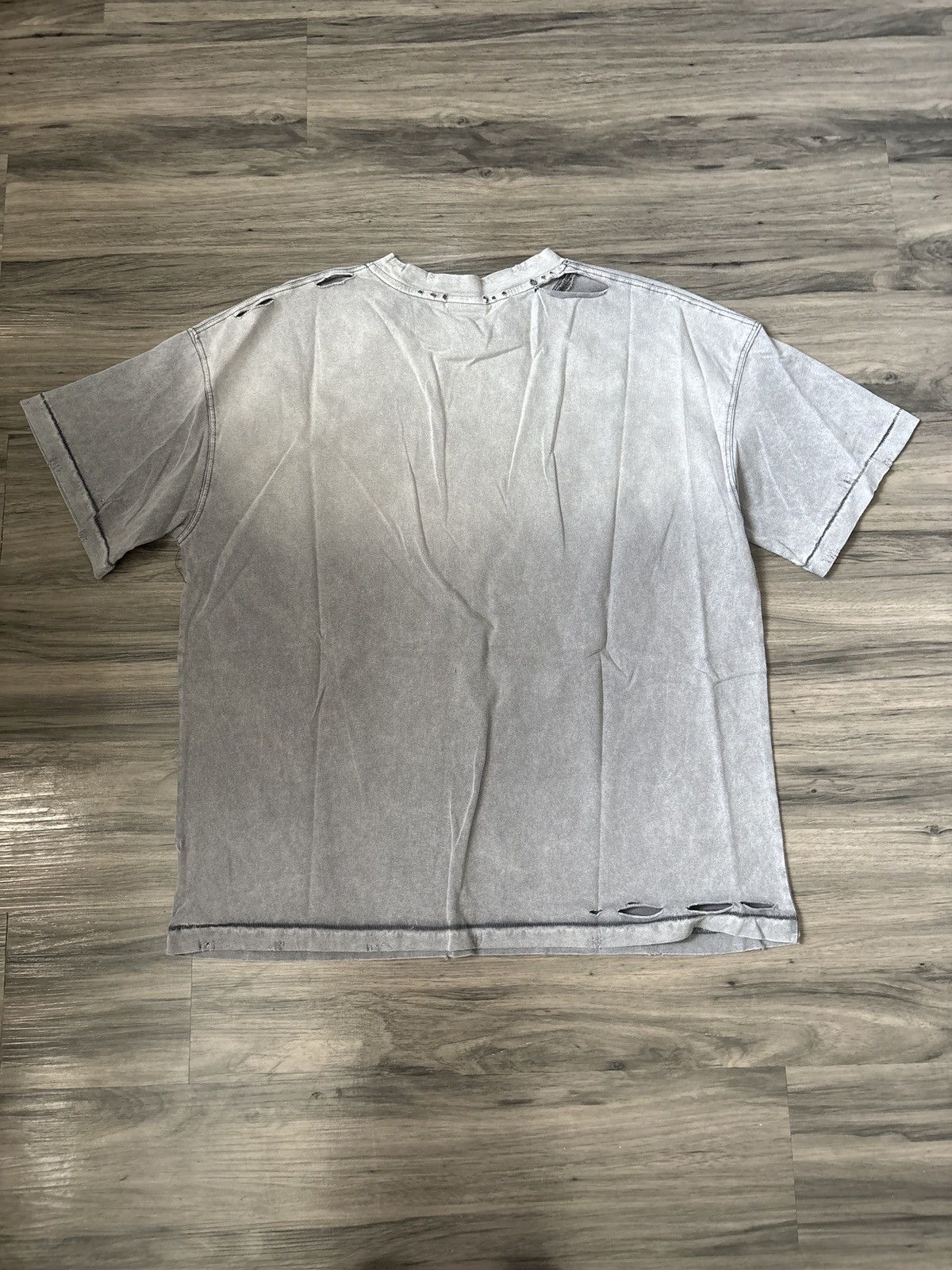 Vale Vale Forever “Faith Thrashed” Tee Grey Size M Size US M / EU 48-50 / 2 - 3 Thumbnail