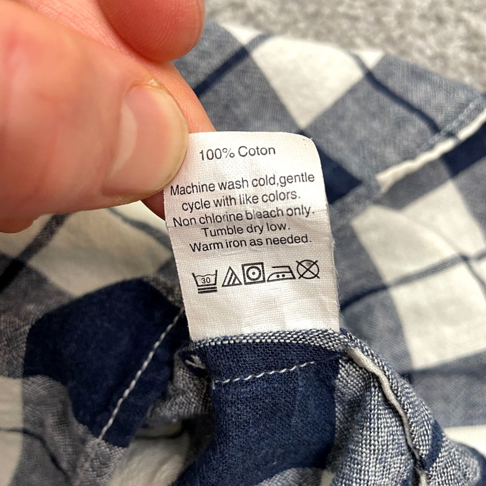 J.Crew J.CREW Shirt Women XXS Blue White Plaid Long Sleeve Cotton Casual Button Up Regular Fit Size XXS / US 00 / IT 34 - 6 Thumbnail