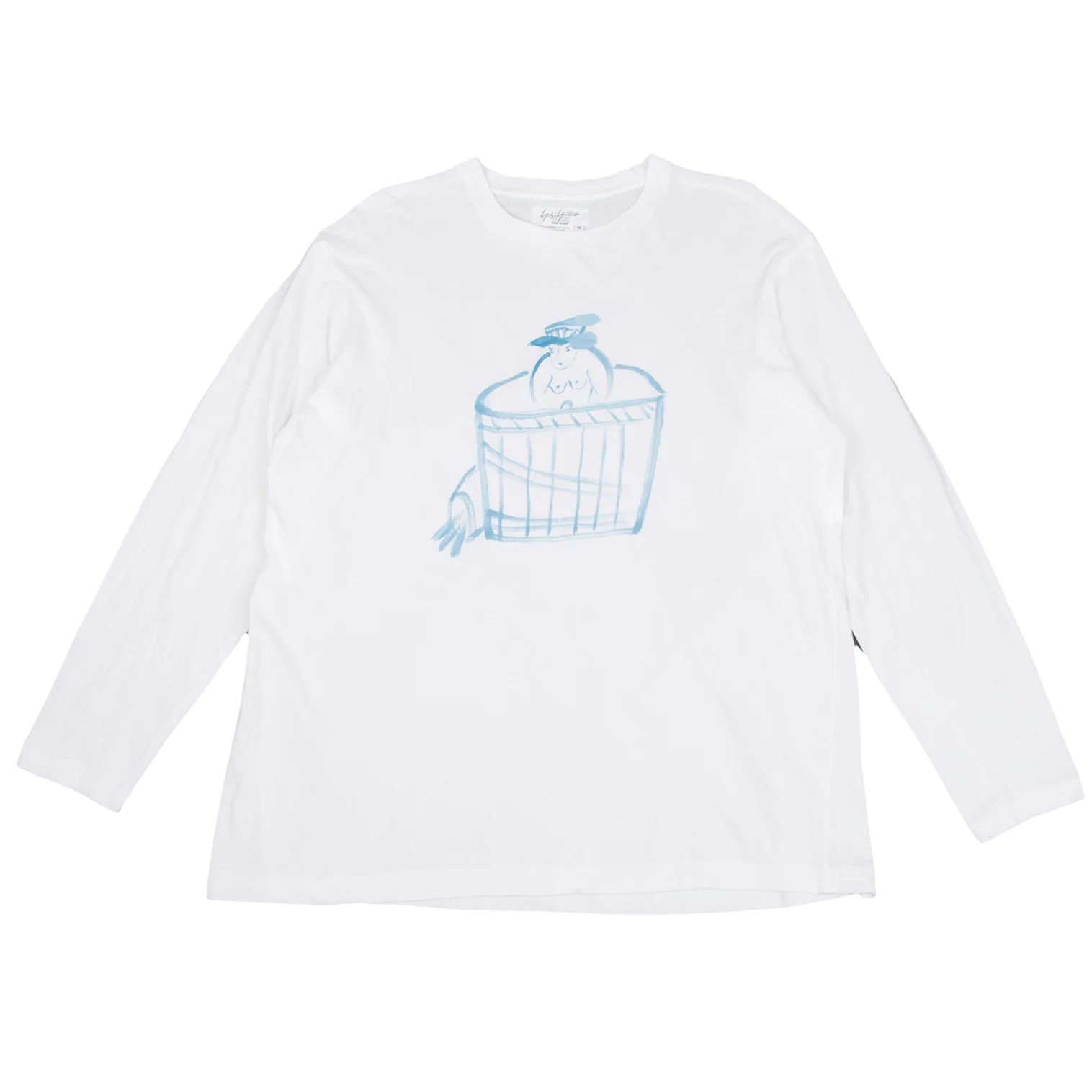 Yohji Yamamoto Yohji Yamamoto Drawing Print T-Shirt Size US M / EU 48-50 / 2 - 1 Thumbnail