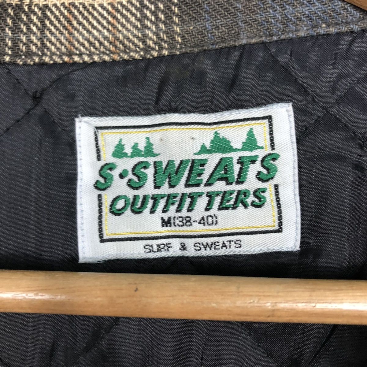 Japanese Brand 🔥VINTAGE FLANNEL JACKET TARTAN DESIGN SURF & SWEATS Size US M / EU 48-50 / 2 - 18 Thumbnail
