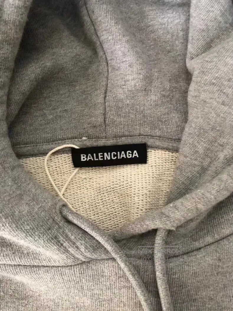 Balenciaga Balenciaga Gray Zip Hoodie Size US S / EU 44-46 / 1 - 3 Thumbnail
