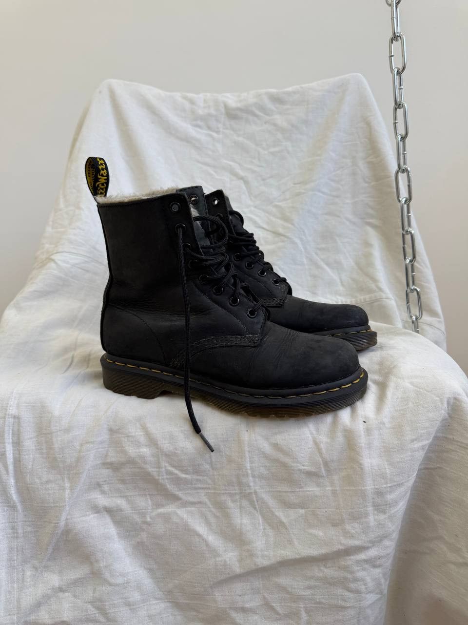 Dr. Martens D.r. Martens Women Leather Luxury Chelsea Ankle Y2K Size US 7 / IT 37 - 2 Thumbnail