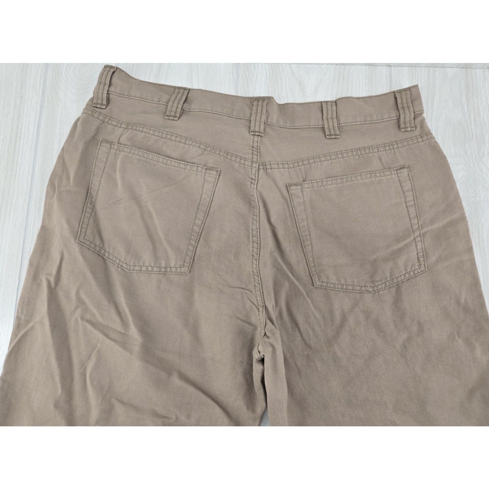 The Mountain Blue Mountain Pants Mens 38 X 30 Khaki Tan Canvas Khakis Outdoor Pockets Regular Inseam 30 Mens Size US 38 / EU 54 - 7 Thumbnail