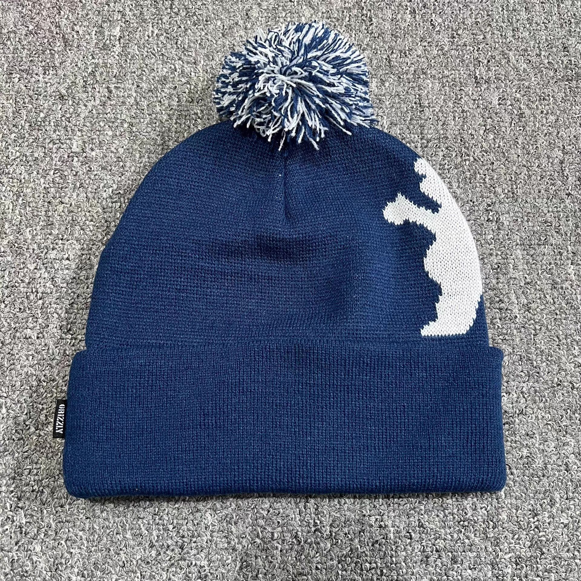 Grizzly Griptape Grizzly Griptape Bear Pom-Pom Knit Beanie Q7 Size ONE SIZE - 7 Thumbnail