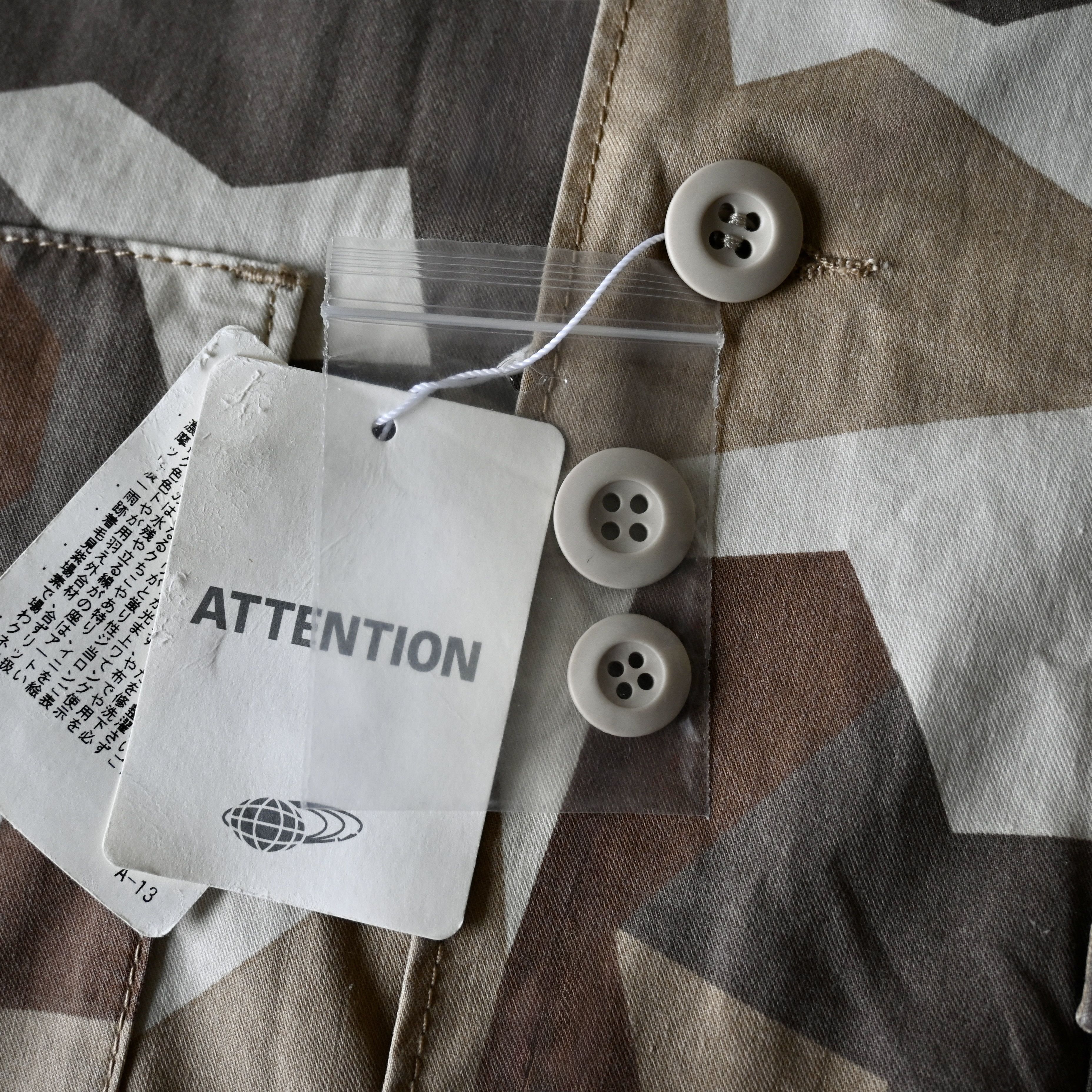 Beams Japan UNUSED, BEAMS 55/45 cotton rayon M90 camo oversized shirt Size US XL / EU 56 / 4 - 12 Thumbnail