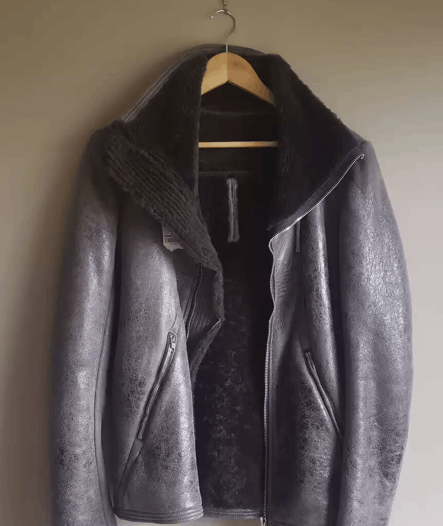 Rick Owens Rick Owens fur all-in-one leather coat Size US M / EU 48-50 / 2 - 1 Thumbnail