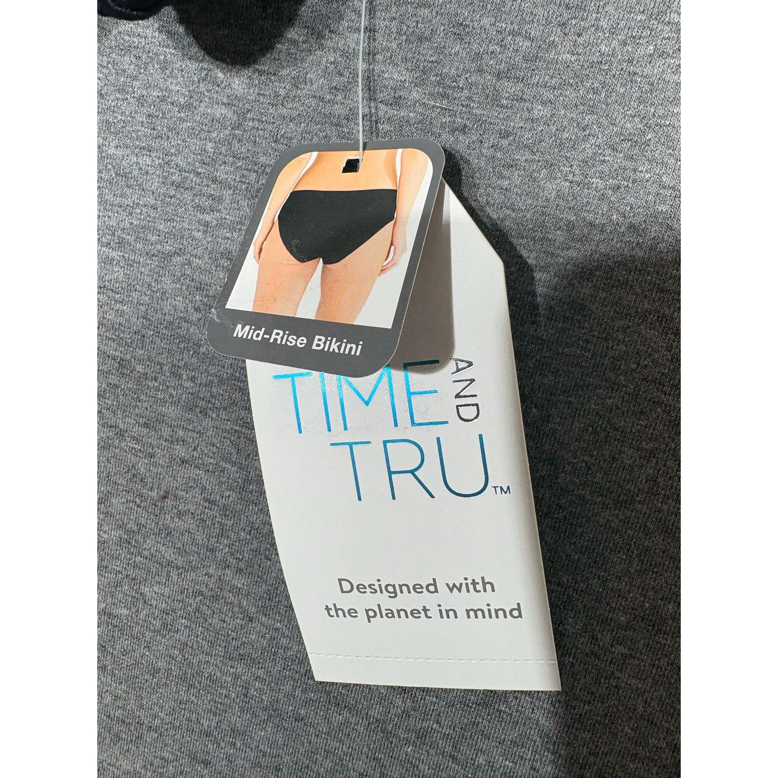 Other Time & Tru | Plus Sized Mid-Rise Bikini Bottom | NWT | 3X Size ONE SIZE - 2 Thumbnail