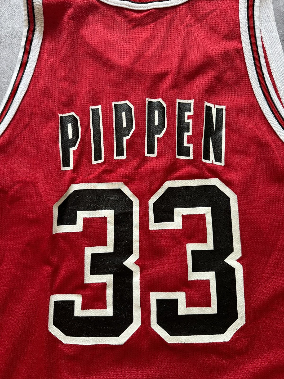 Champion × Vintage Vintage Scottie Pippen #33 Chicago Bulls Champion Jersey Size US M / EU 48-50 / 2 - 8 Thumbnail