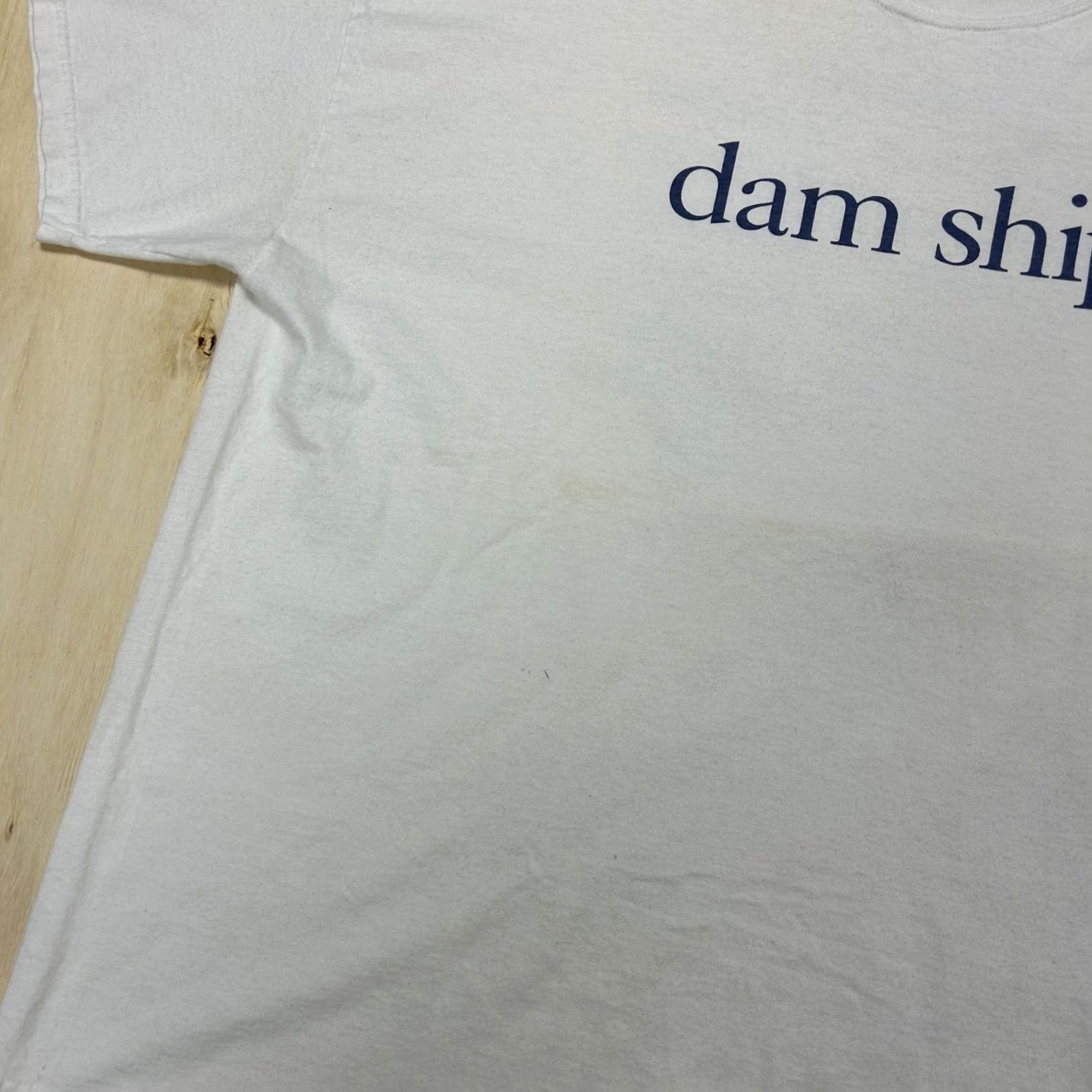 Hanes Hanes Shirt Mens 2XL White Heavyweight Nautical Funny Tee T-Shirt Size US XXL / EU 58 / 5 - 3 Thumbnail