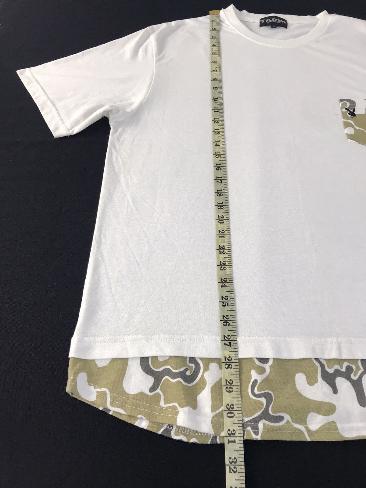 Playboy Playboy Camo Single Pocket Crewneck Printed Tee Size US XL / EU 56 / 4 - 9 Thumbnail