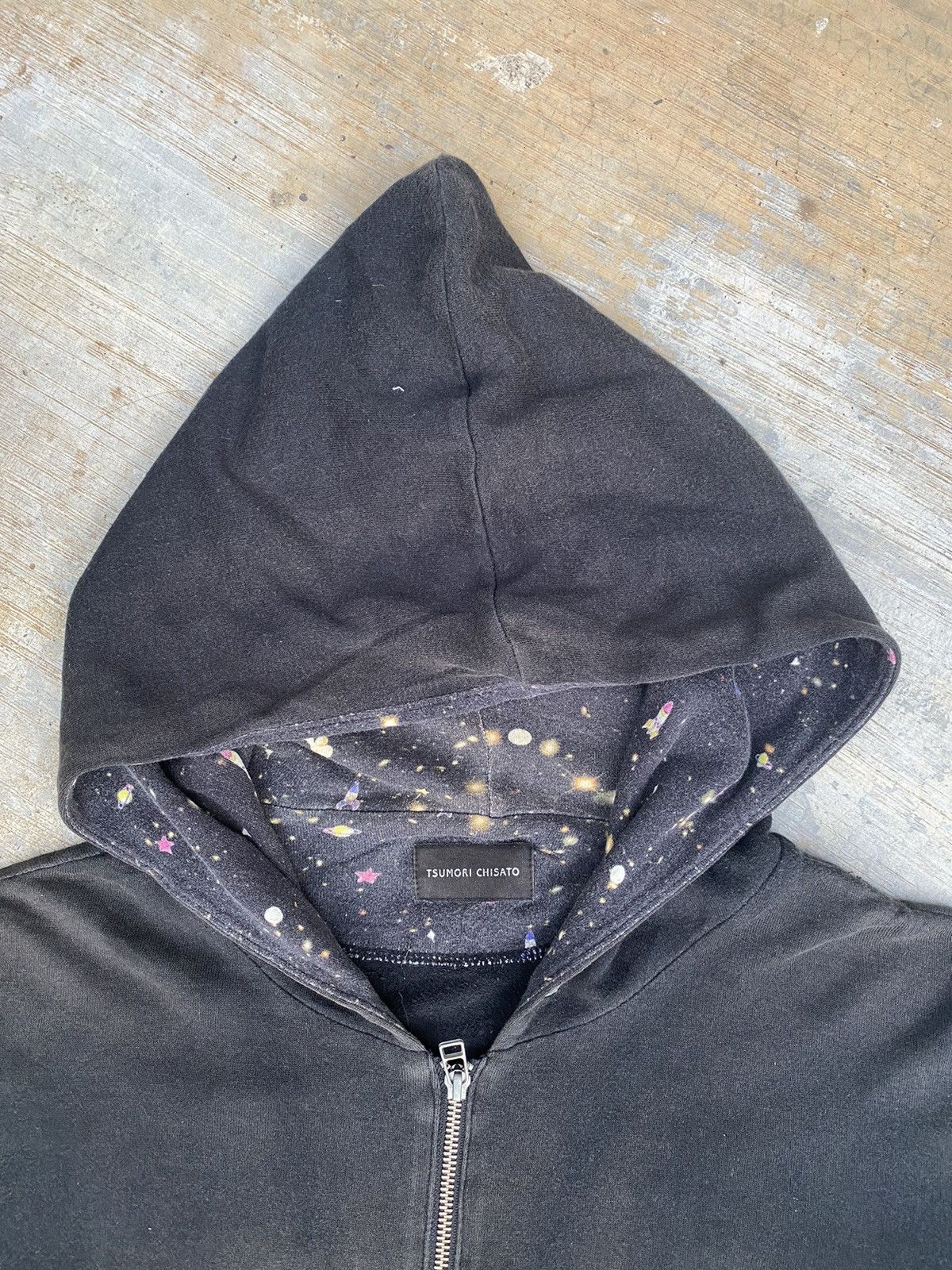 Tsumori Chisato Distressed Tsumori Chisato Sun Faded Hoodies Size US M / EU 48-50 / 2 - 3 Thumbnail