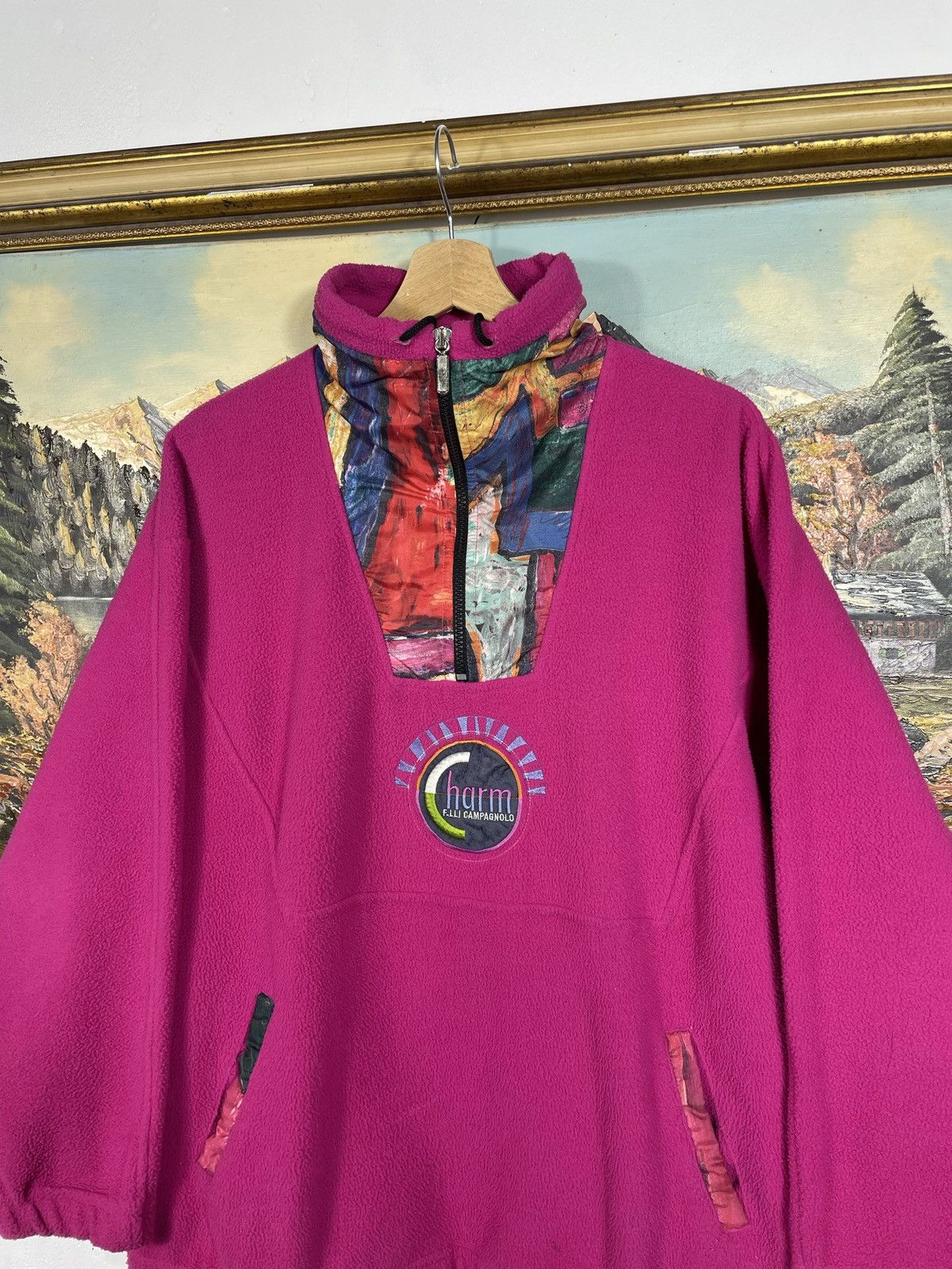 Vintage Vintage Y2k 90s 1/3 Half Zip Fleece Sweatshirt Jacket Polar Size US M / EU 48-50 / 2 - 4 Thumbnail