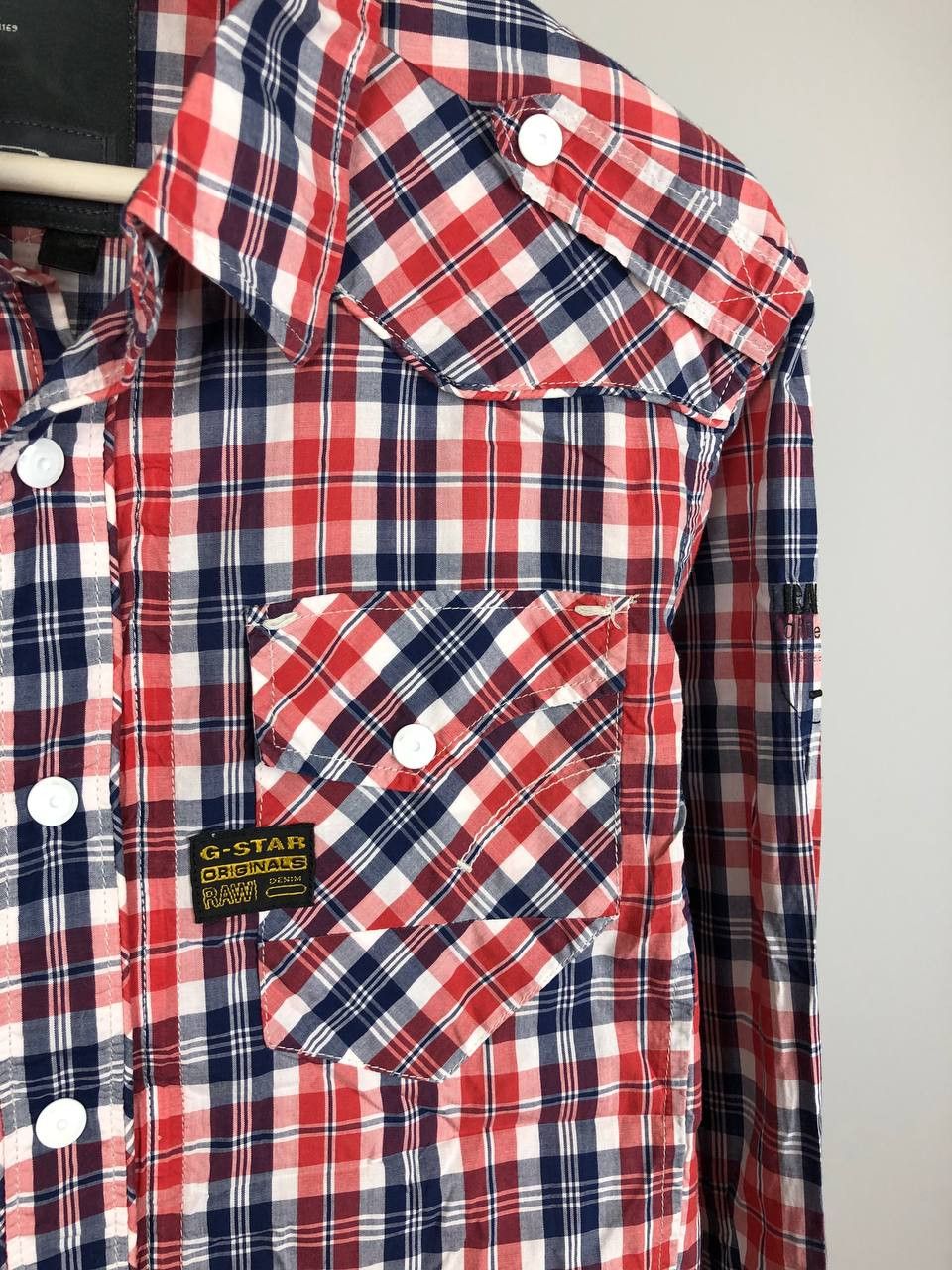 G-Star G-Star Raw Shirt New Midnight Fresh Piping Check size L Size US L / EU 52-54 / 3 - 6 Thumbnail