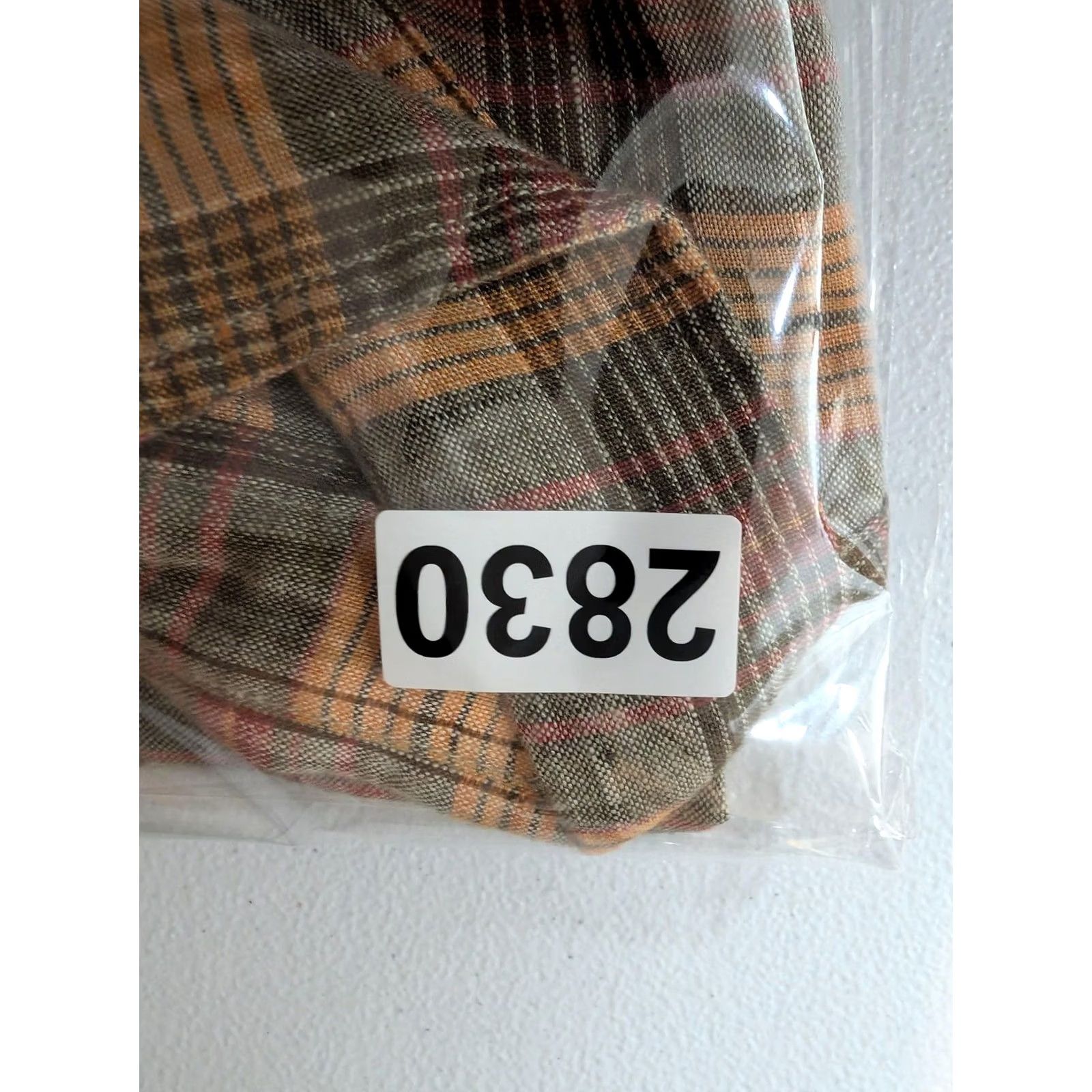 J.Crew J.CREW Shirt Mens Large Multicolor Plaid 100% Linen Short Sleeve Button Front Size US L / EU 52-54 / 3 - 6 Thumbnail