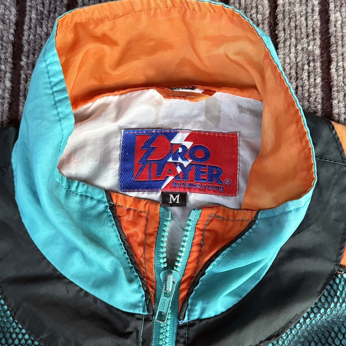 Other Vintage 90s Florida Marlins Pro Player Tag Windbreaker Size US XL / EU 56 / 4 - 4 Thumbnail