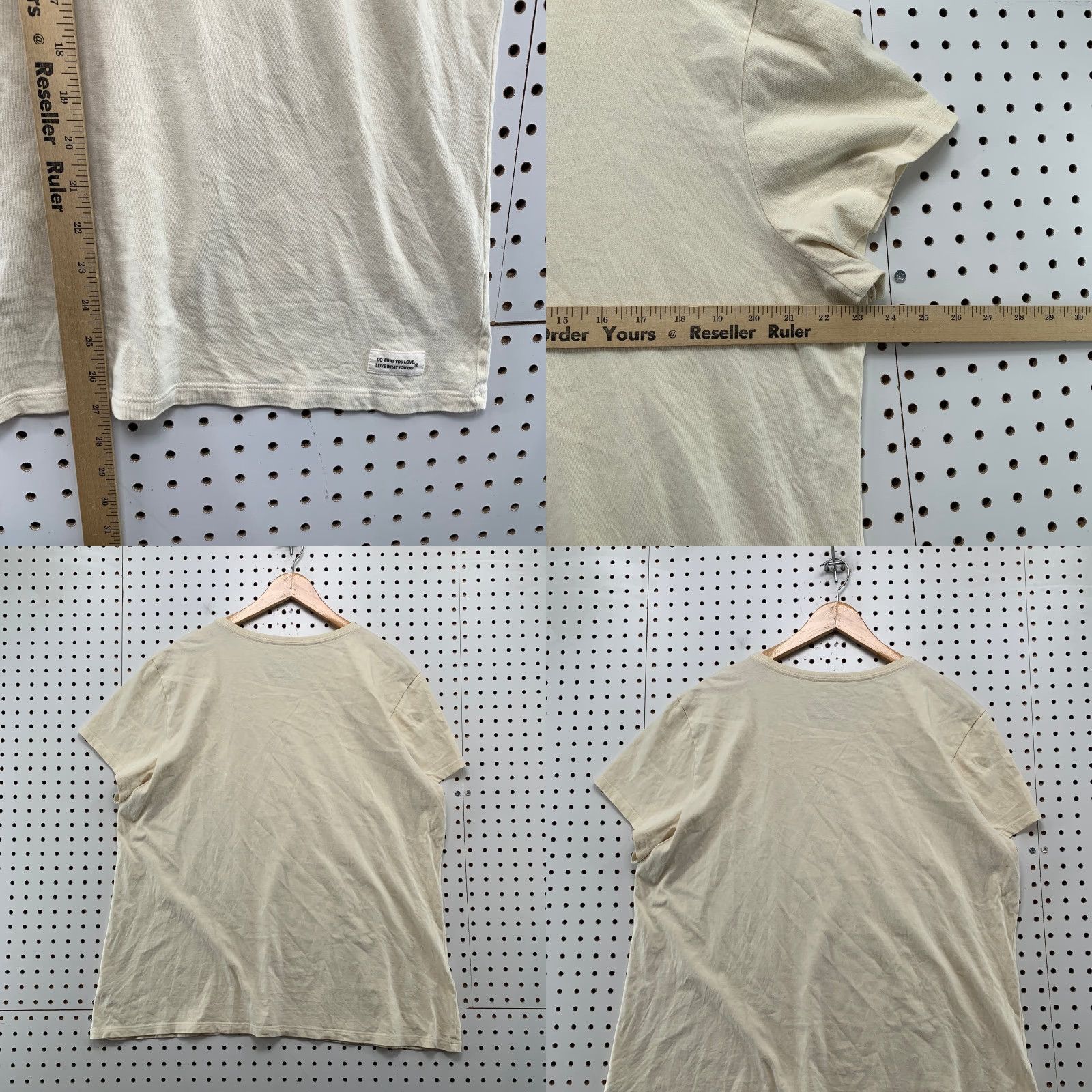 Life is Good Life is Good Gardner Shirt Womens 2XL Beige Vintage Home Grown Plants Vegetable Size XXL / US 16-18 / IT 52-54 - 8 Thumbnail
