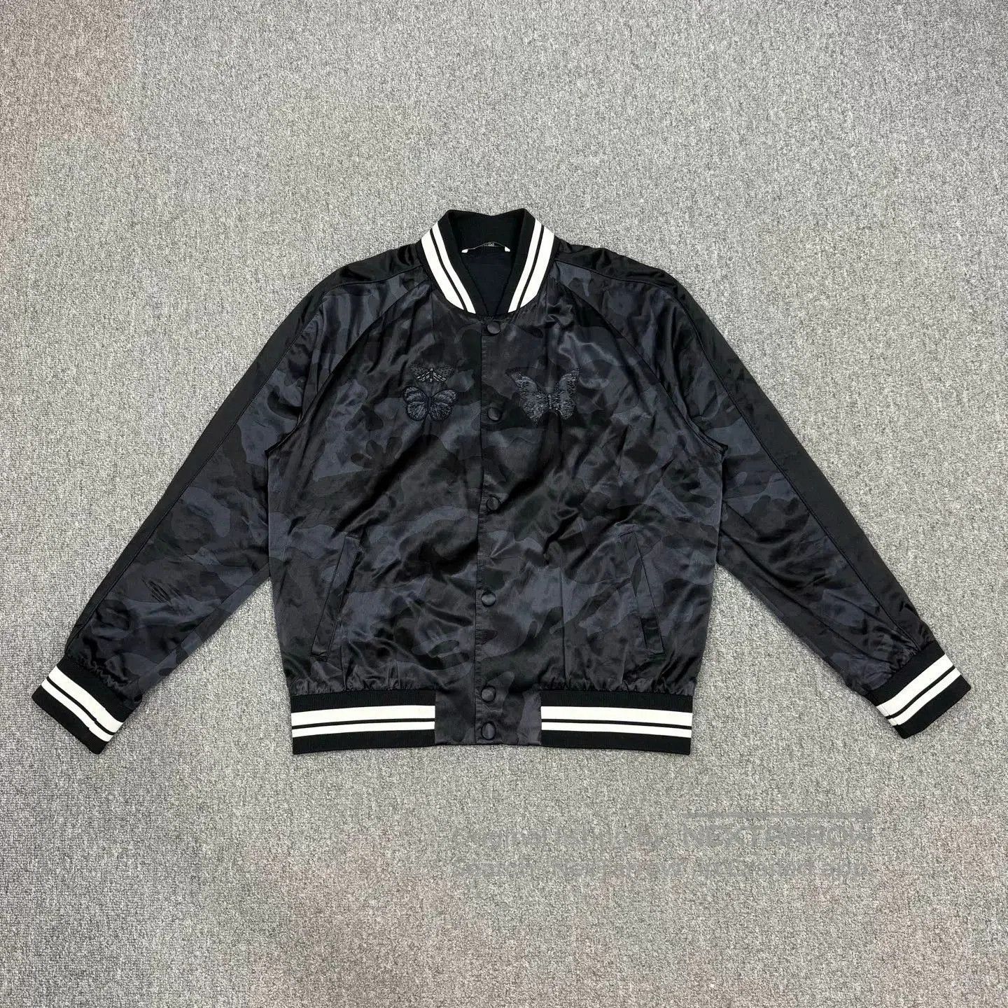 Valentino Valentino Embroidered Butterfly Bomber Jacket. Size US XL / EU 56 / 4 - 1 Thumbnail