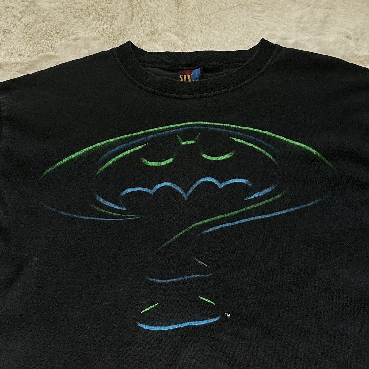 Vintage vintage rare batman tee 1994 Size US L / EU 52-54 / 3 - 4 Thumbnail