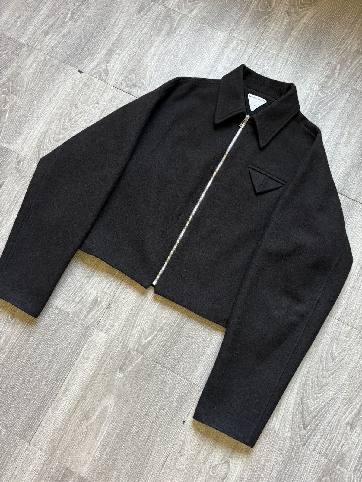 Bottega Veneta Bottega Veneta FW20 Wool Felt Triangle Jacket Size US L / EU 52-54 / 3 - 4 Thumbnail