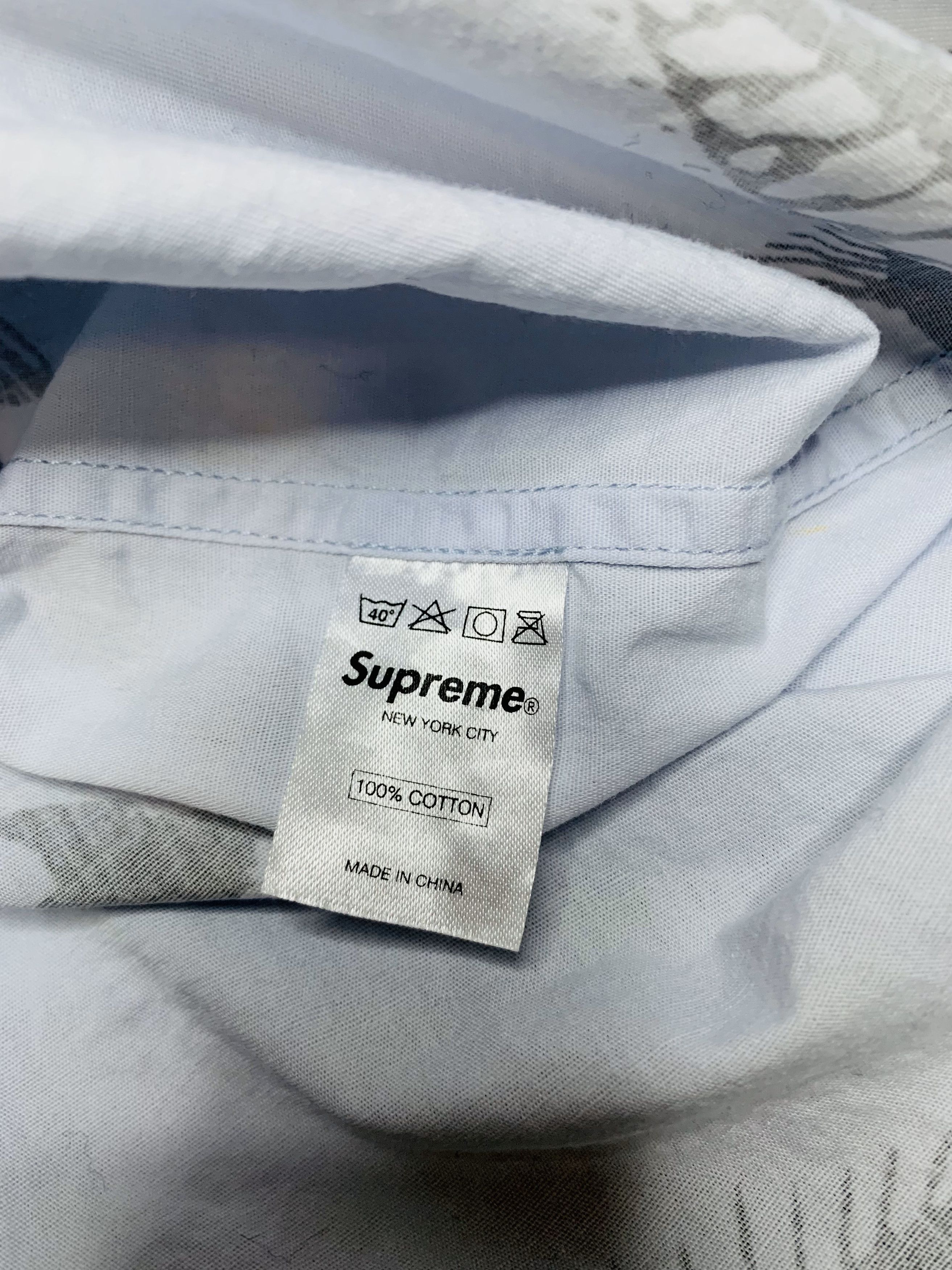 Supreme Supreme SS10 Fishbone Button up (M) Size US M / EU 48-50 / 2 - 5 Thumbnail