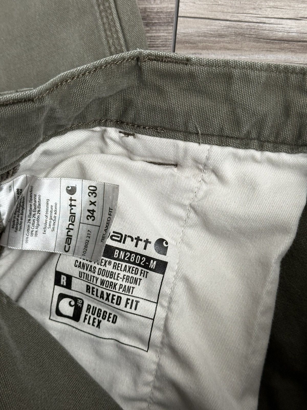 Carhartt Carhartt Double Knee Pants Size US 34 / EU 50 - 6 Thumbnail