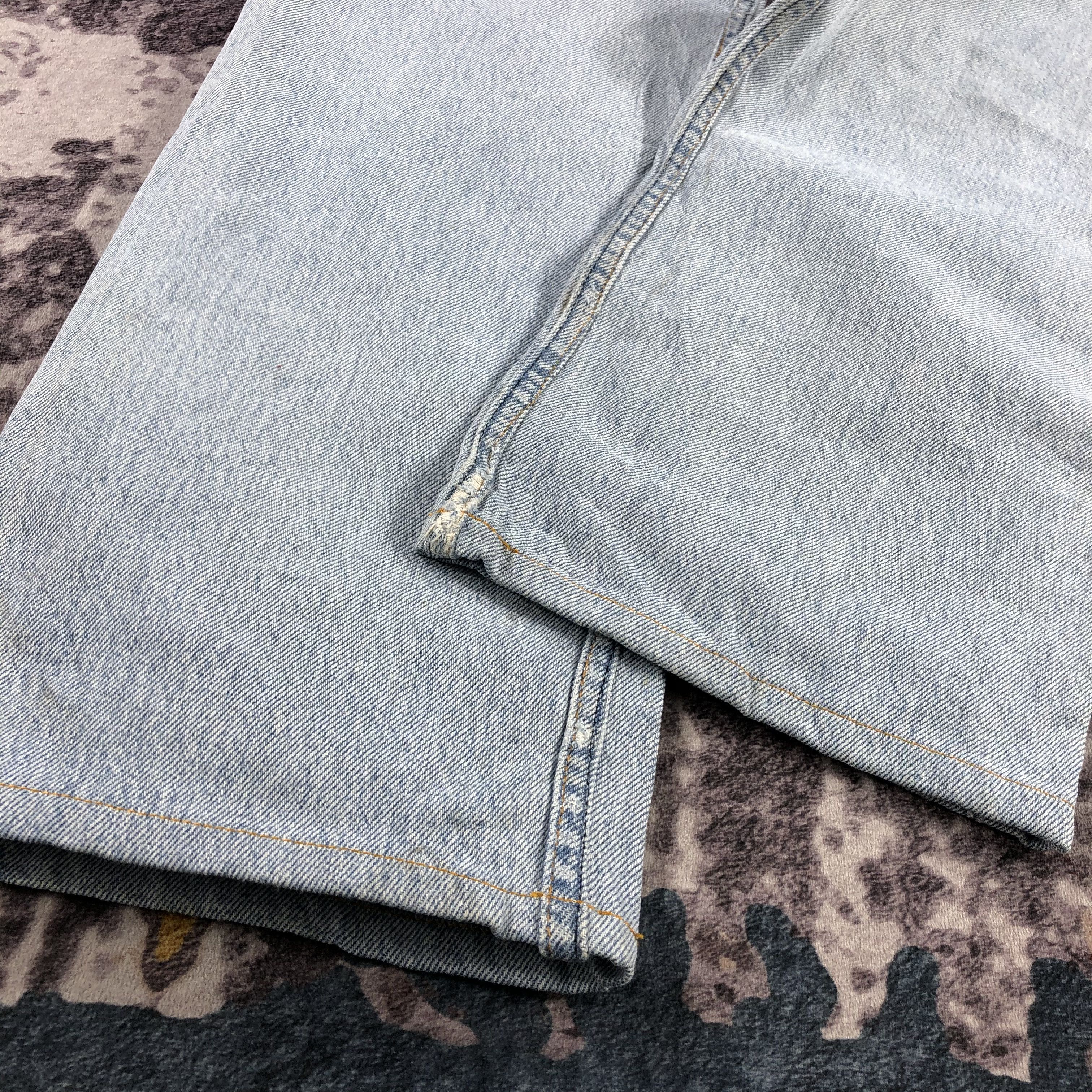 Levi's Vintage 90s Light Wash Levis 501 Jeans-JM3031 Size US 31 - 4 Thumbnail