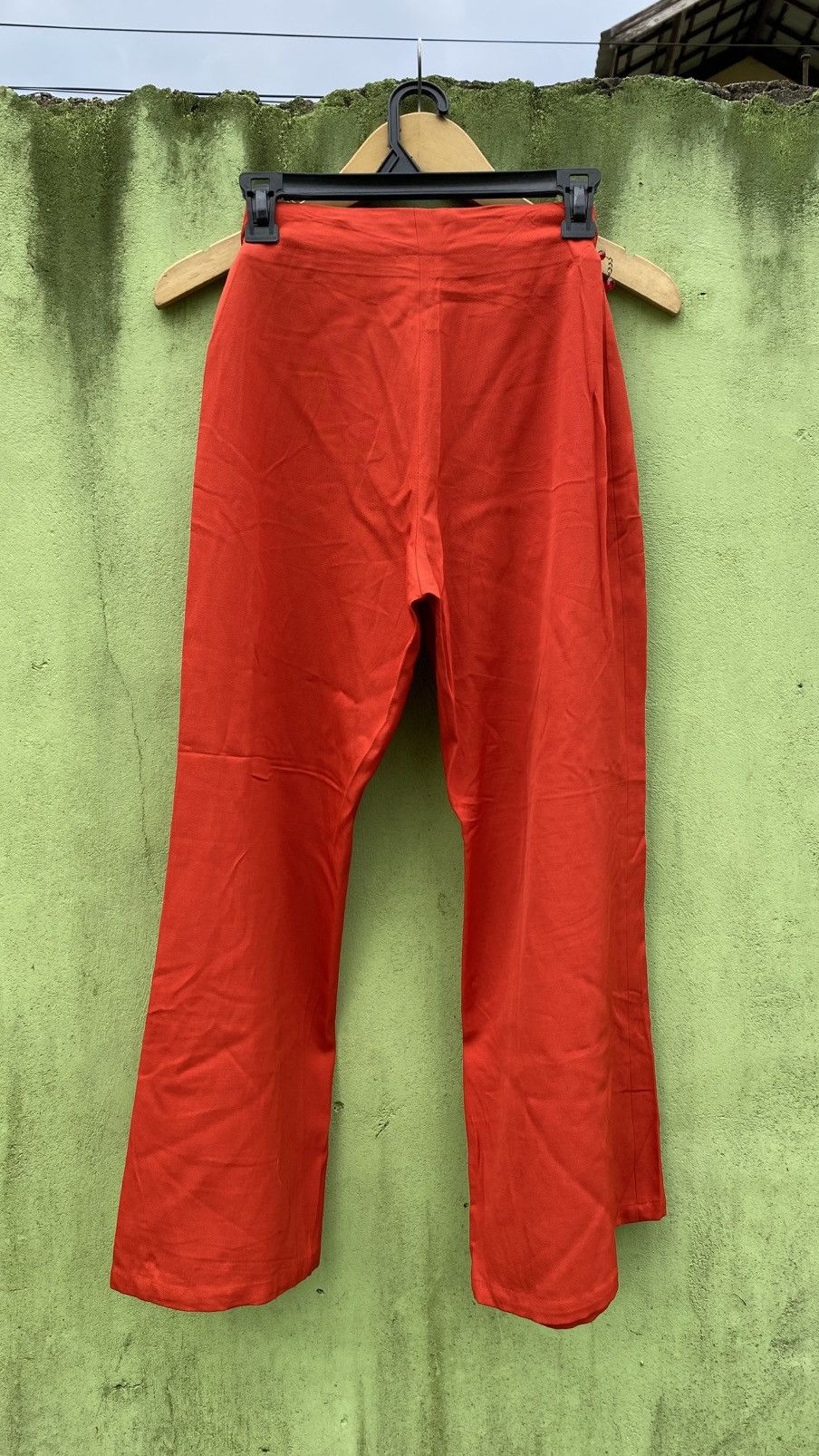 Yohji Yamamoto Yohji Yamamoto Red Pants Runaway Archive Japanese Luxury Size 22" - 2 Thumbnail