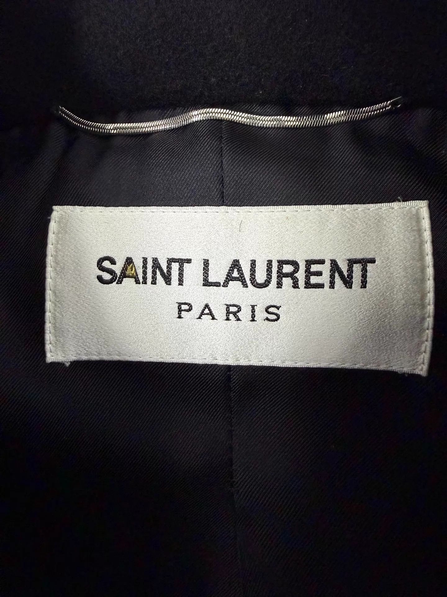 Saint Laurent Paris Saint Laurent SLP23FW Black DB Wide-Shoulder Tux 44 Size 44R - 4 Thumbnail