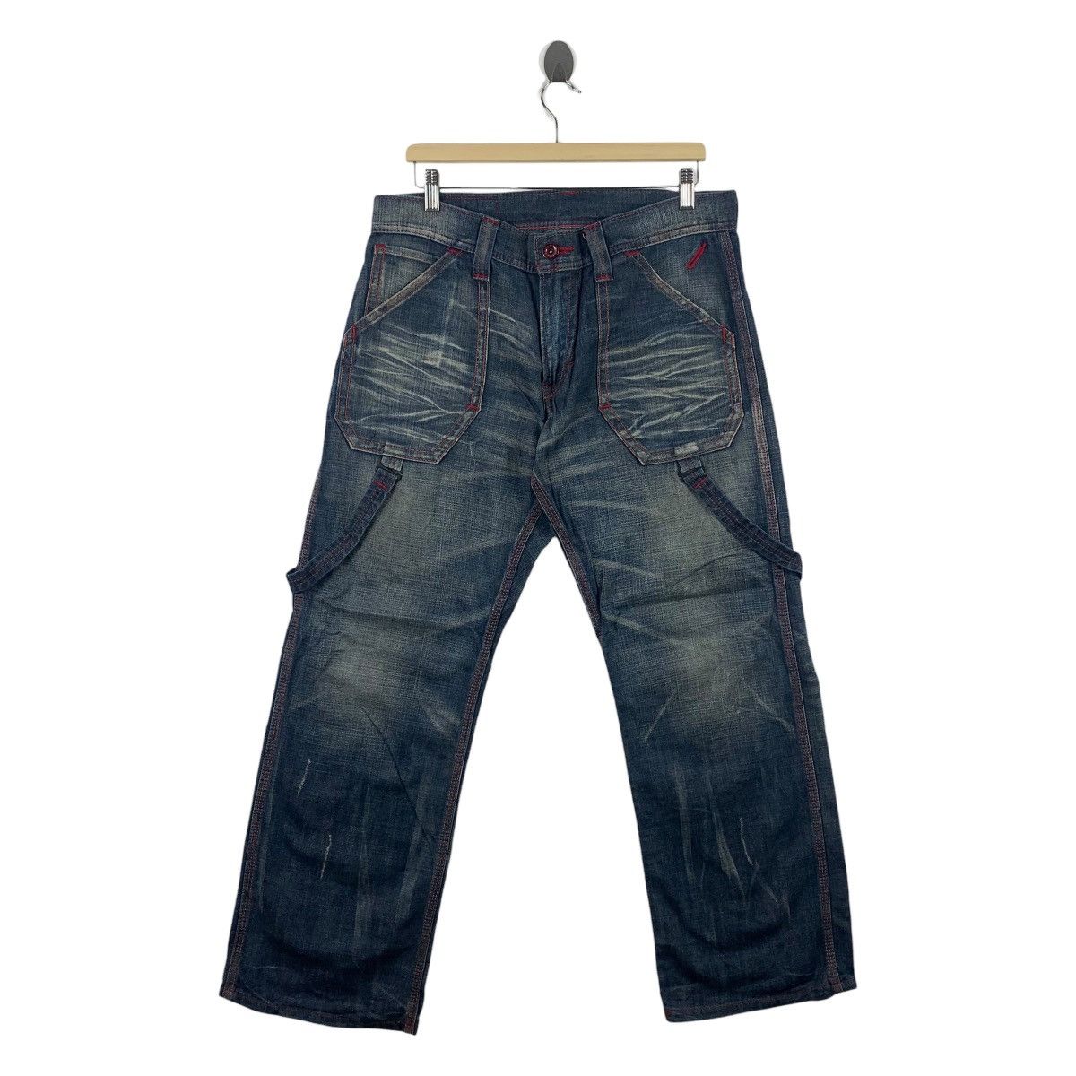 Edwin EDWIN BLUE TRIP Loose fit blue jeans Size US 35 - 1 Thumbnail