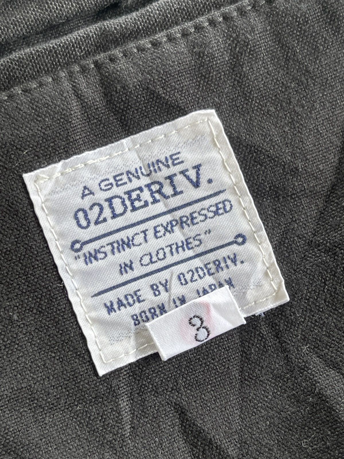 02DERIV. 02DERIV. Corduroy Trim Hunting Jacket Black Size US L / EU 52-54 / 3 - 6 Thumbnail